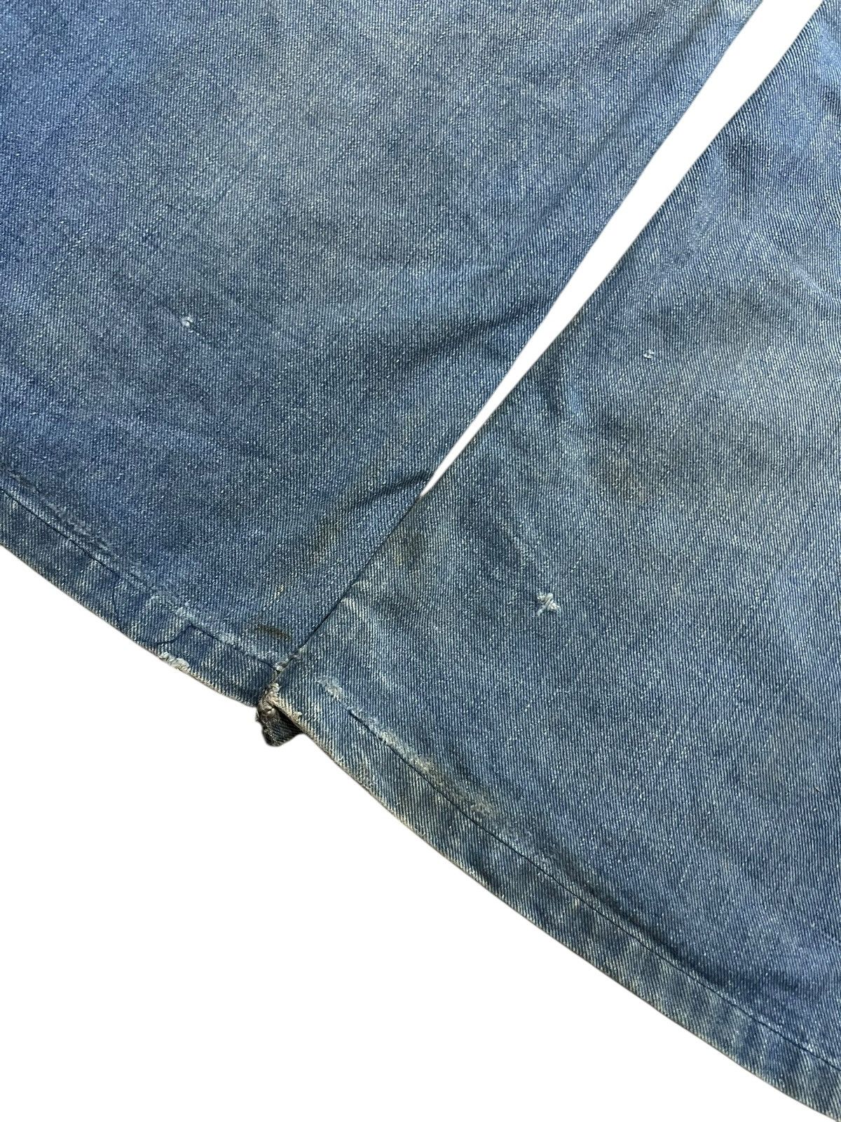 If Six Was Nine Vintage 80’s Bobson Western Flare Mud Wash Denim Size US 28 / EU 44 - 9 Thumbnail