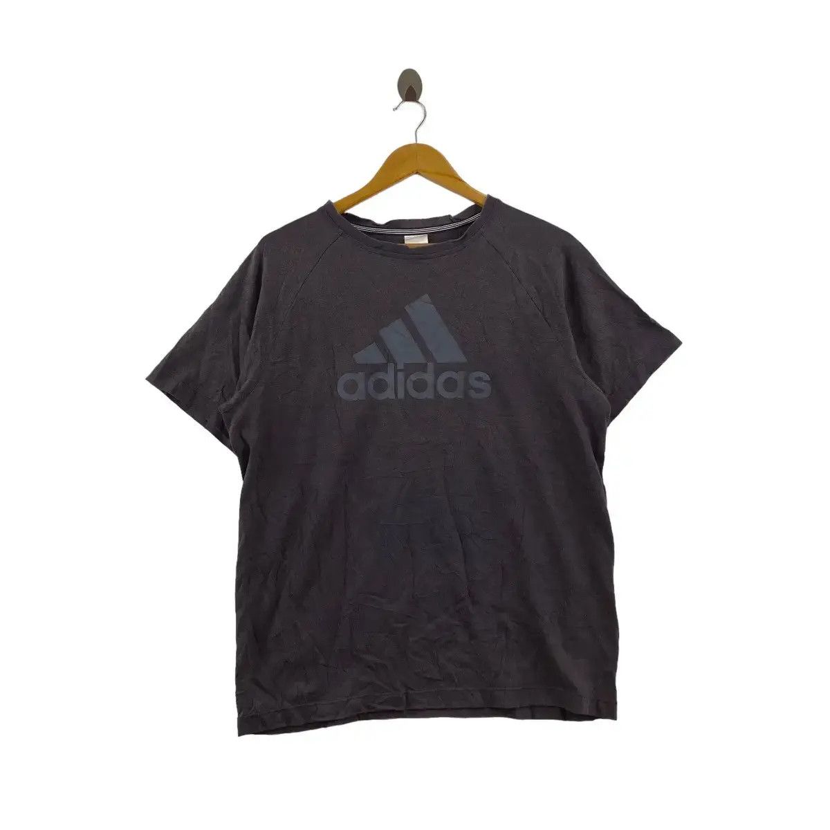 Adidas ADIDAS EQUIPMENT Climalite Cotton Big Logo Tee Shirt Top Size XL / US 12-14 / IT 48-50 - 1 Thumbnail