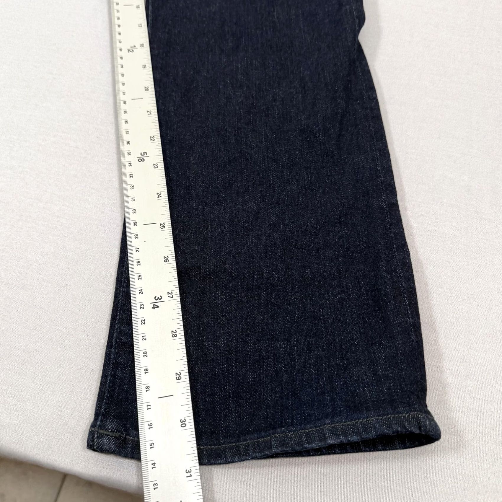 G-Star G-Star Jeans Mens 36x30 Blue Deconstructed Slim Straight Denim Pants Stretch Raw Jeans Size US 36 / EU 52 - 4 Thumbnail