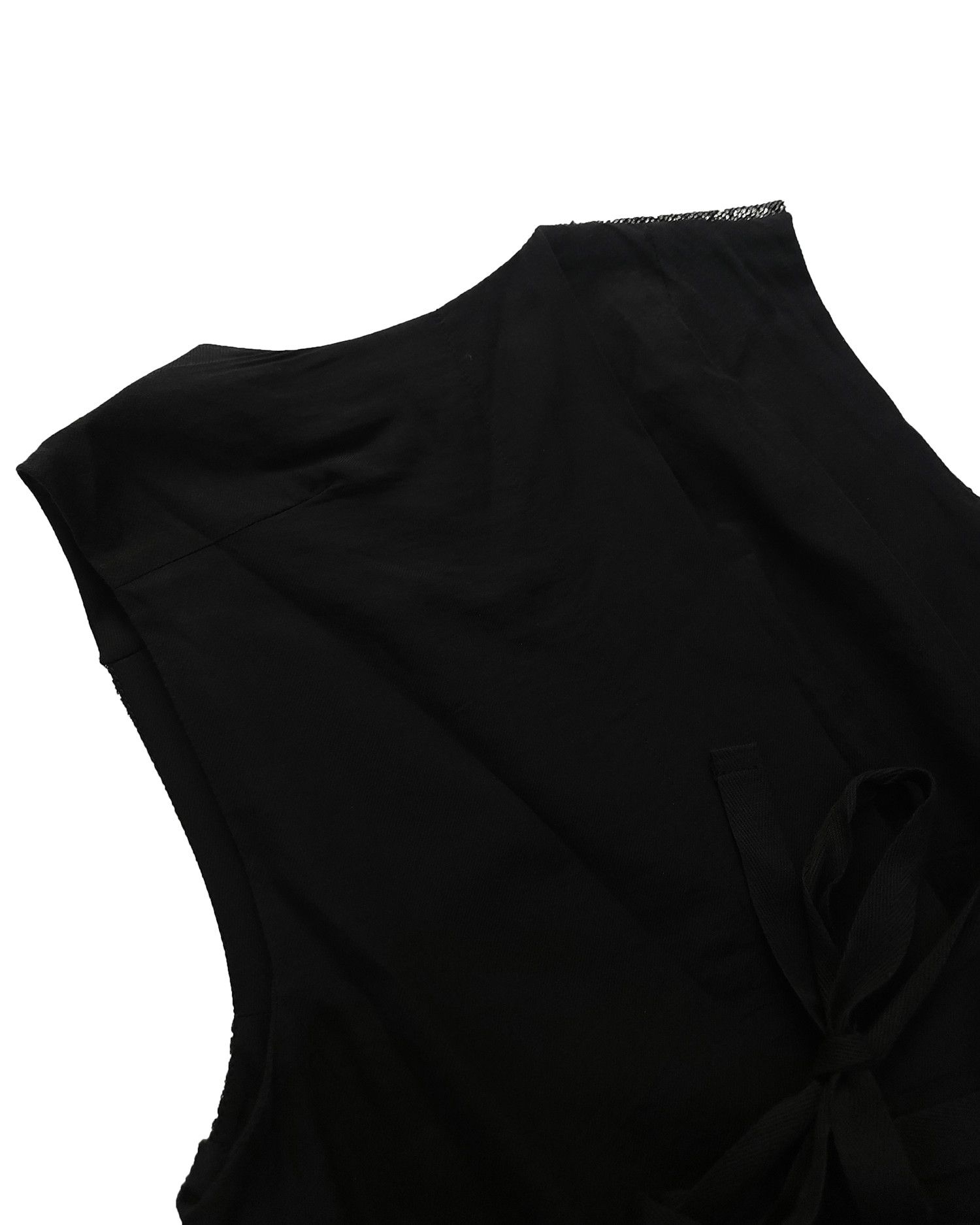 Ann Demeulemeester Ann Demeulemeester Asymmetric Metallic Waistcoat Size XS / US 0-2 / IT 36-38 - 5 Thumbnail