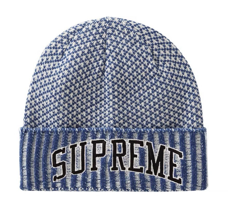 Supreme Supreme Fair Isle Beanie (Blue) Size ONE SIZE - 1 Preview