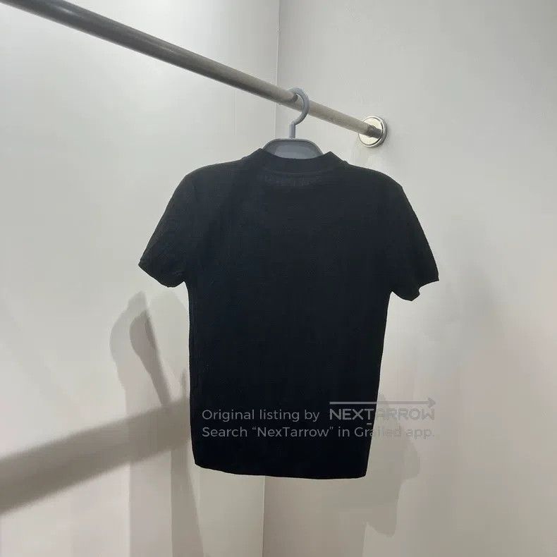 Hermes Hermes 2025SS Dark-Printed Knitted Short-Sleeved Round Nec Size XS / US 0-2 / IT 36-38 - 2 Thumbnail