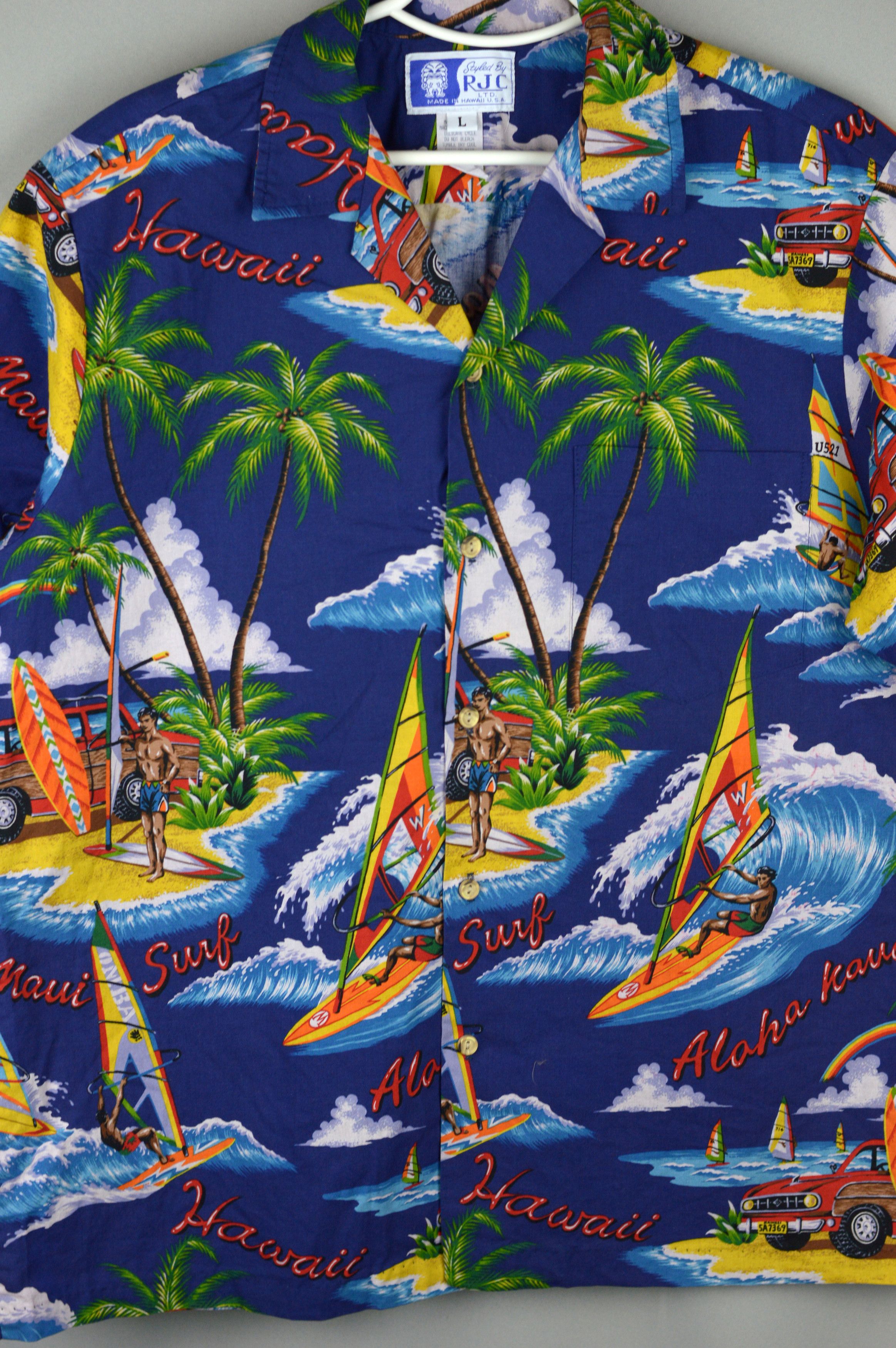 Vintage Vintage Styled by RJC Hawaiian 80s t shirt Size US XL / EU 56 / 4 - 3 Thumbnail