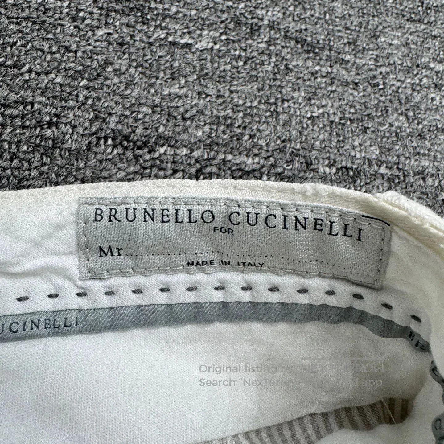 Brunello Cucinelli Brunello Cucinelli Linen Casual Pants. Size US 38 / EU 54 - 2 Thumbnail