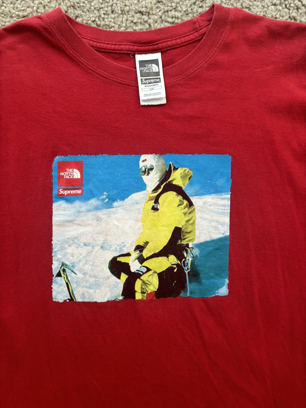 Supreme Supreme x North Face Tee Size US L / EU 52-54 / 3 - 1 Thumbnail