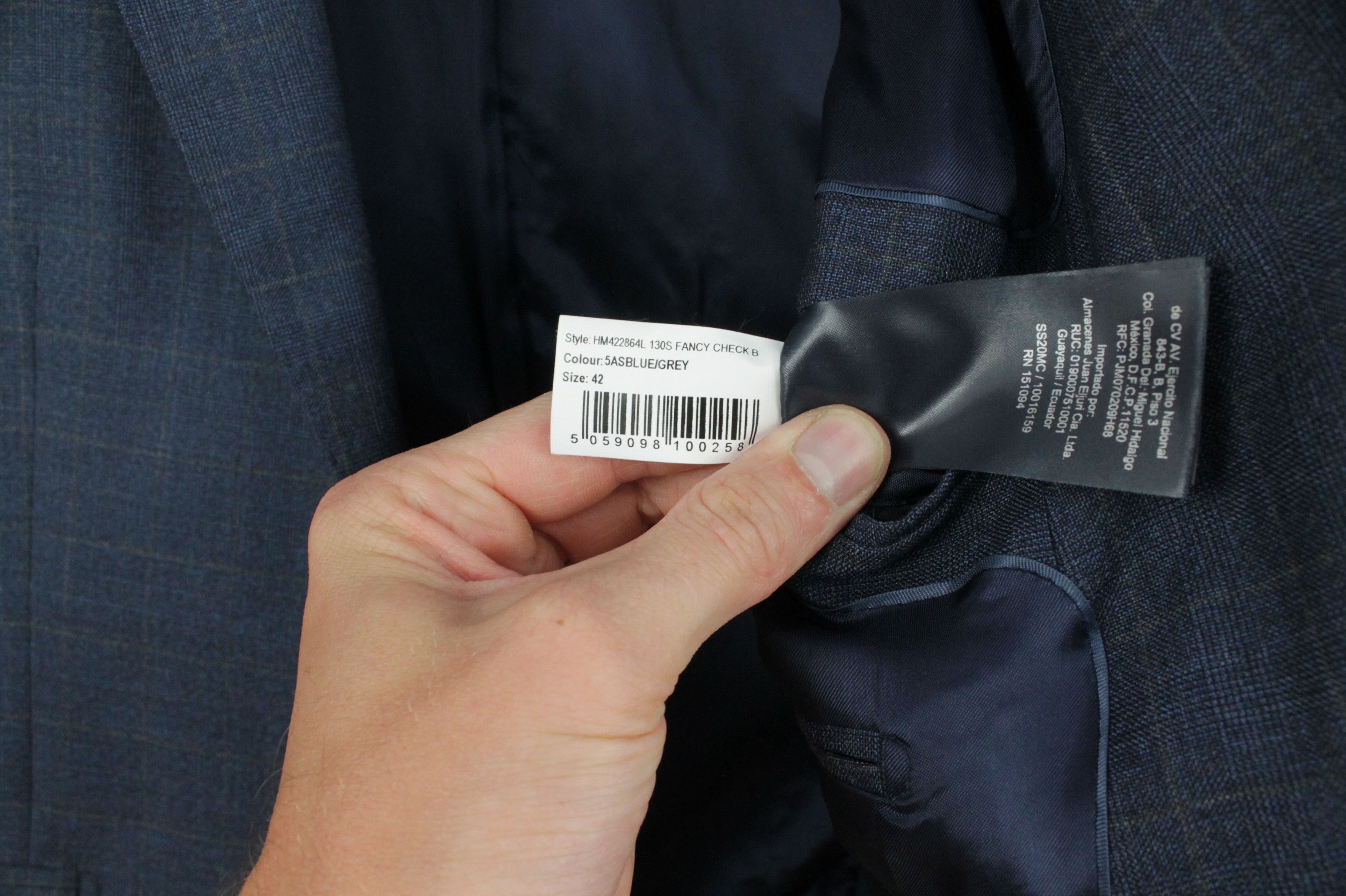 Hackett Hackett London 130S Fancy Checkered Blazer Jacket Men's Size US L / EU 52-54 / 3 - 11 Thumbnail