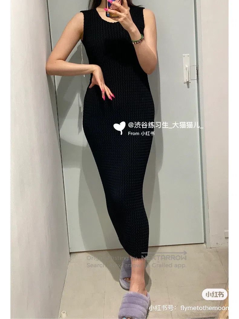 Issey Miyake Issey Miyake Main Line Bubble Dress Black Size M / US 6-8 / IT 42-44 - 4 Thumbnail