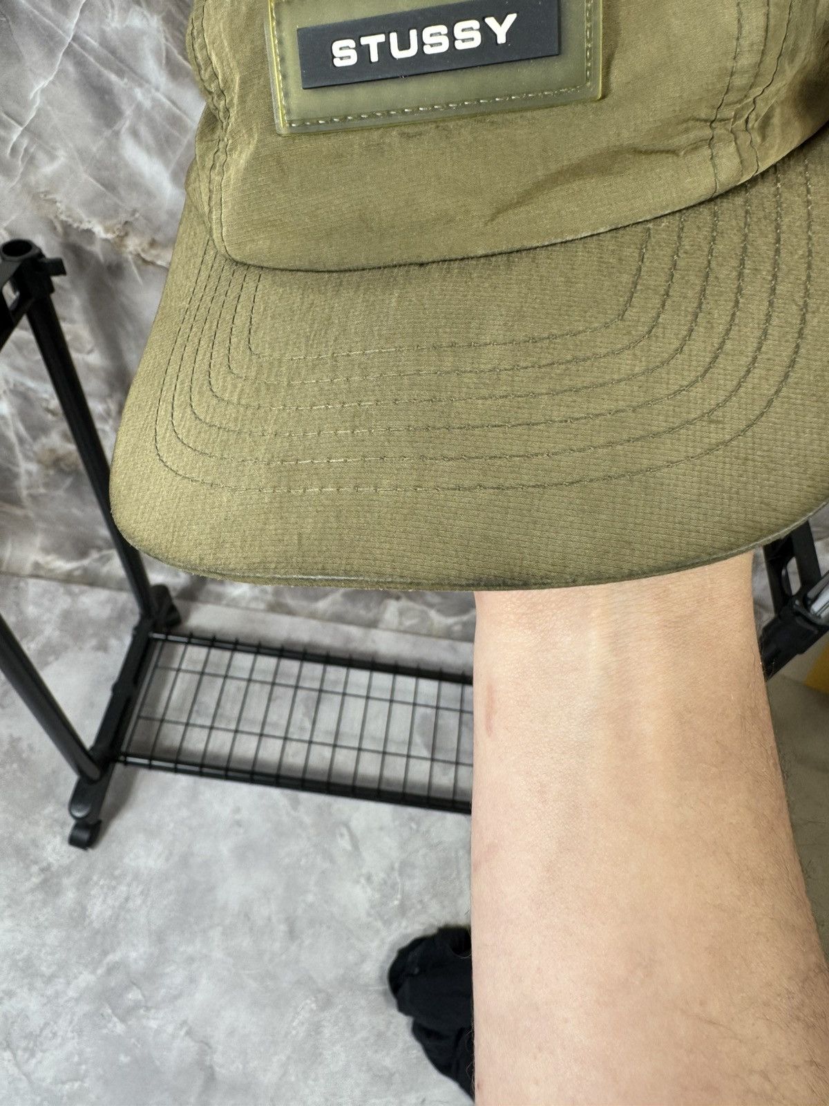 Stussy Vintage Stussy Nylon Y2k Cap Size ONE SIZE - 4 Thumbnail