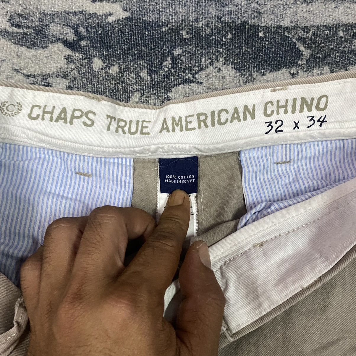 Chaps × Chaps Ralph Lauren × Vintage Vtg Chaps True American Baggy Chino Pants Size US 32 / EU 48 - 7 Thumbnail