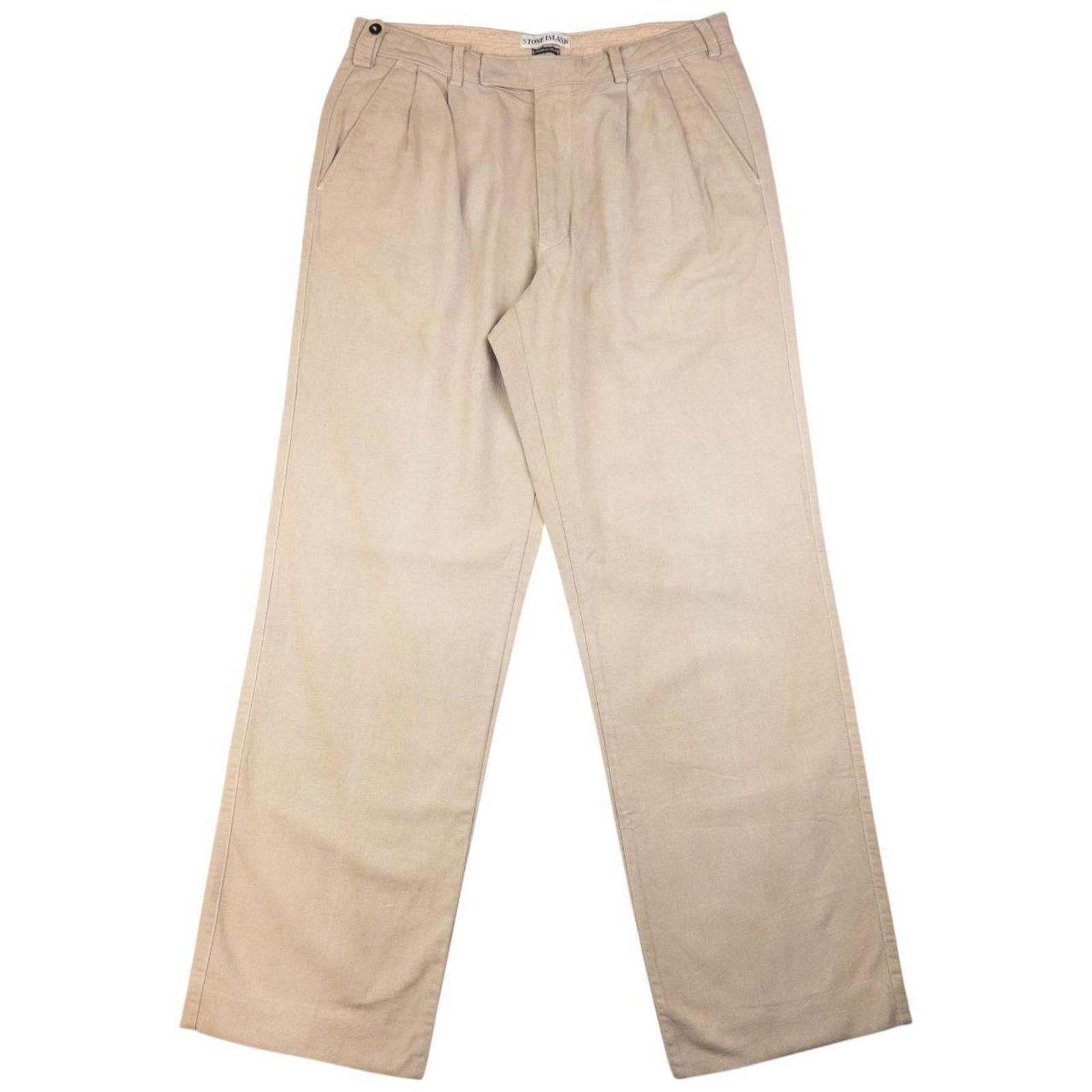 Stone Island Vintage Stone Island Trousers Size W34 Size US 34 / EU 50 - 1 Thumbnail