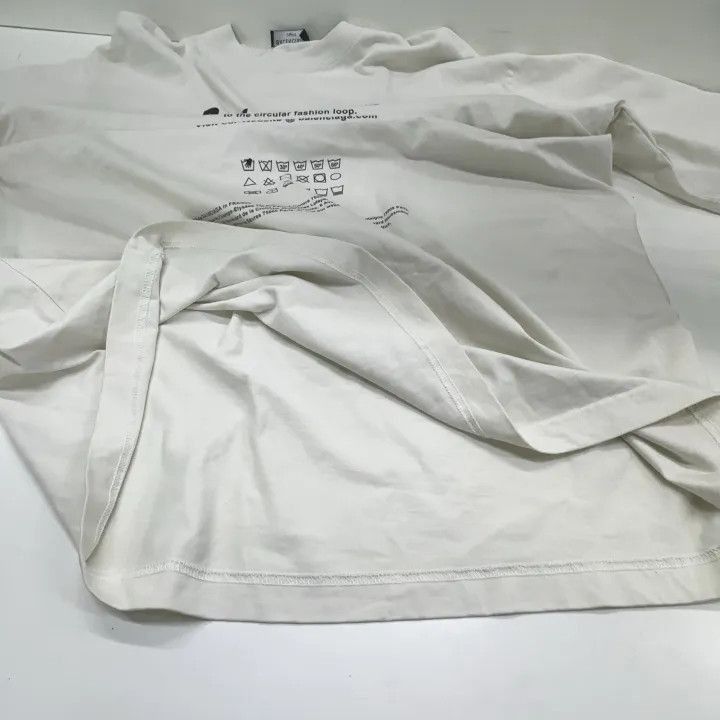 Balenciaga Balenciaga Classic Logo Short Sleeve T-shirt 0079-2507 Size US S / EU 44-46 / 1 - 7 Thumbnail
