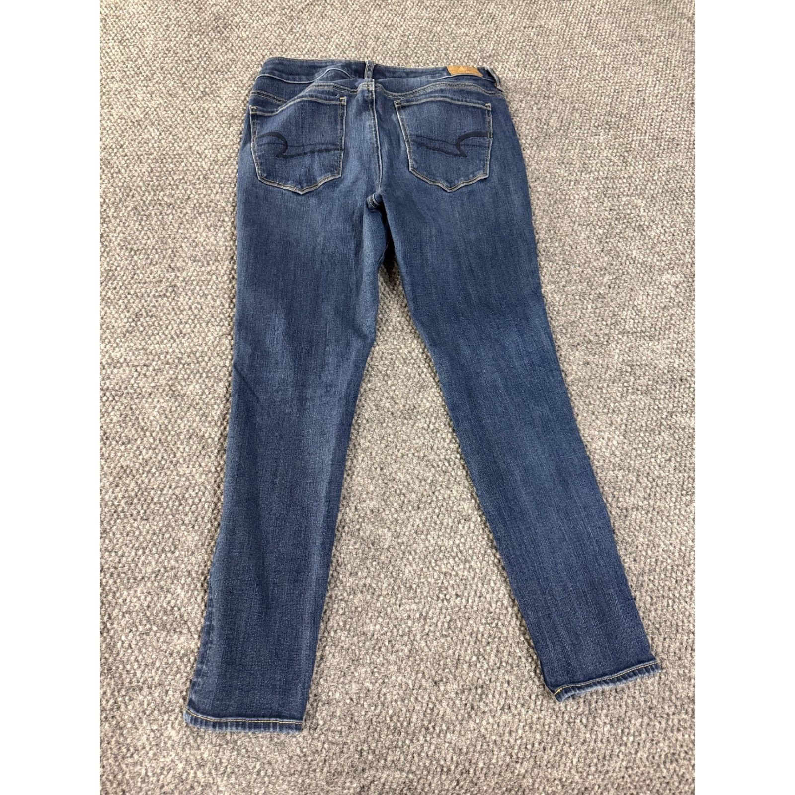 American Eagle Outfitters American Eagle Jeans Womens 8 Jegging Ankle Zip Stretch Denim Shirt? Size 30" / US 8 / IT 44 - 7 Thumbnail