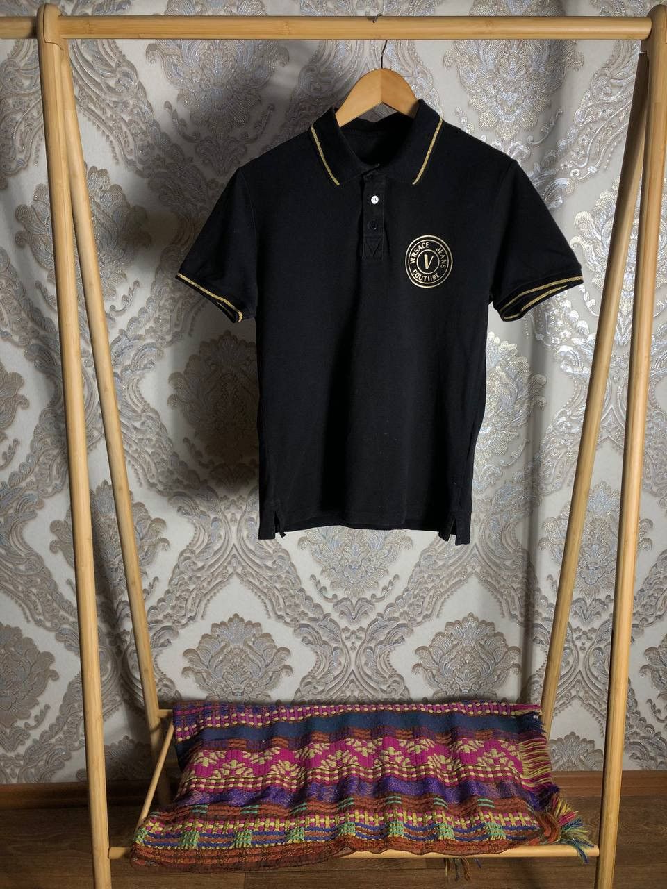 Versace Jeans Couture VINTAGE VERSACE JEANS COUTURE ITALIAN DESIGNER POLO DELUX Size US M / EU 48-50 / 2 - 1 Thumbnail