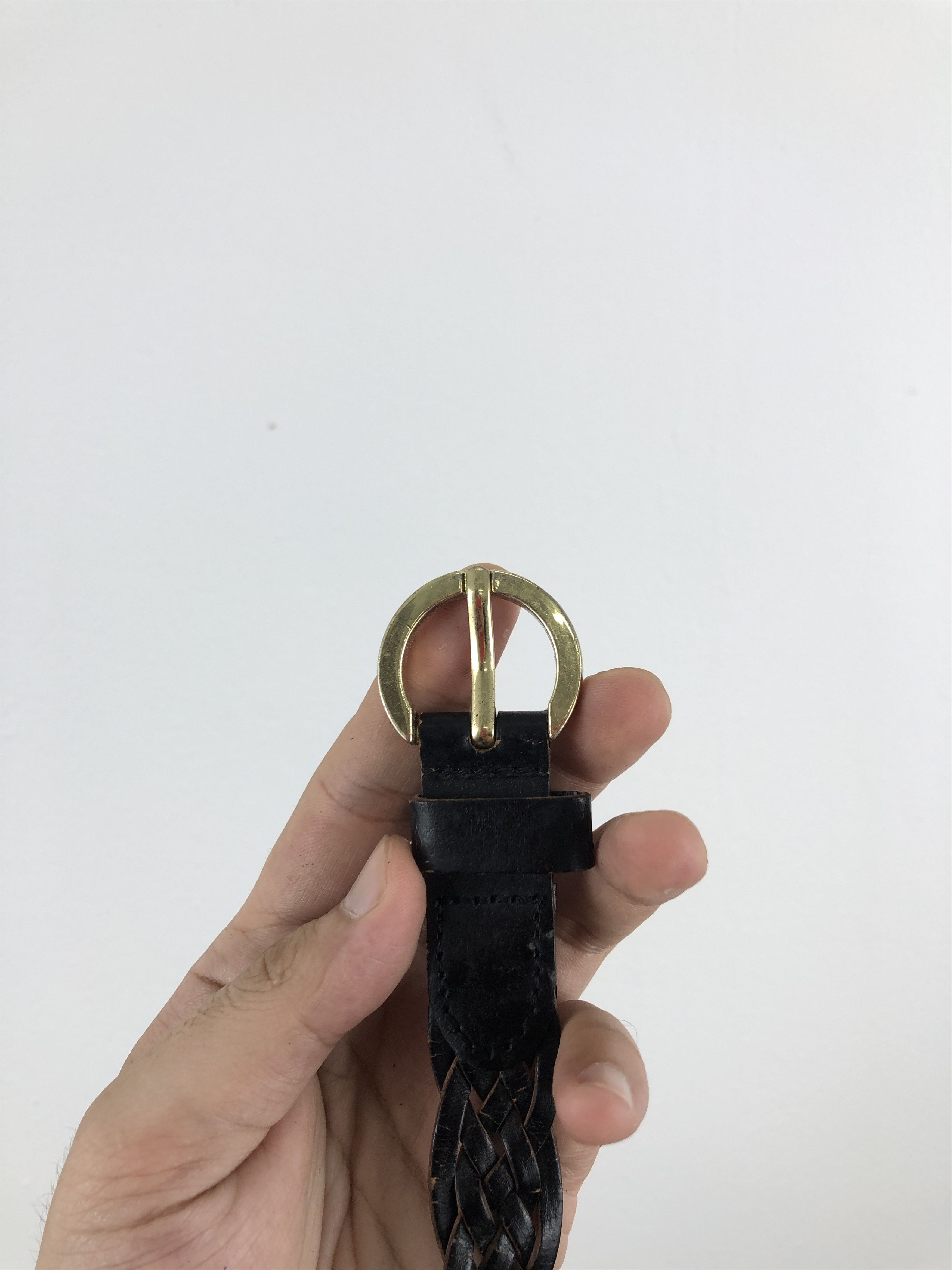 Japanese Brand Vintage Japanese Brand Small Braided Women Belt B0015 Size ONE SIZE - 3 Thumbnail