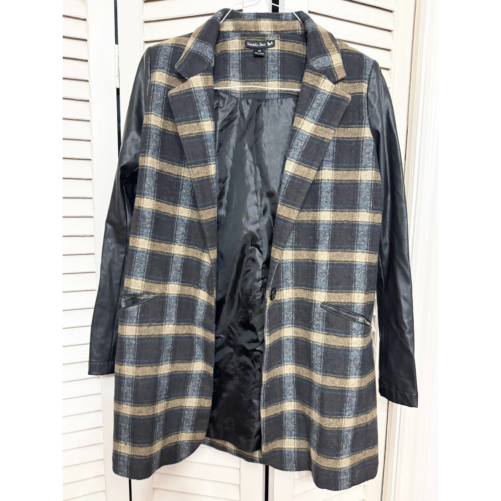 Other Double Zero Plaid Coat Jacket size M Size M / US 6-8 / IT 42-44 - 4 Thumbnail