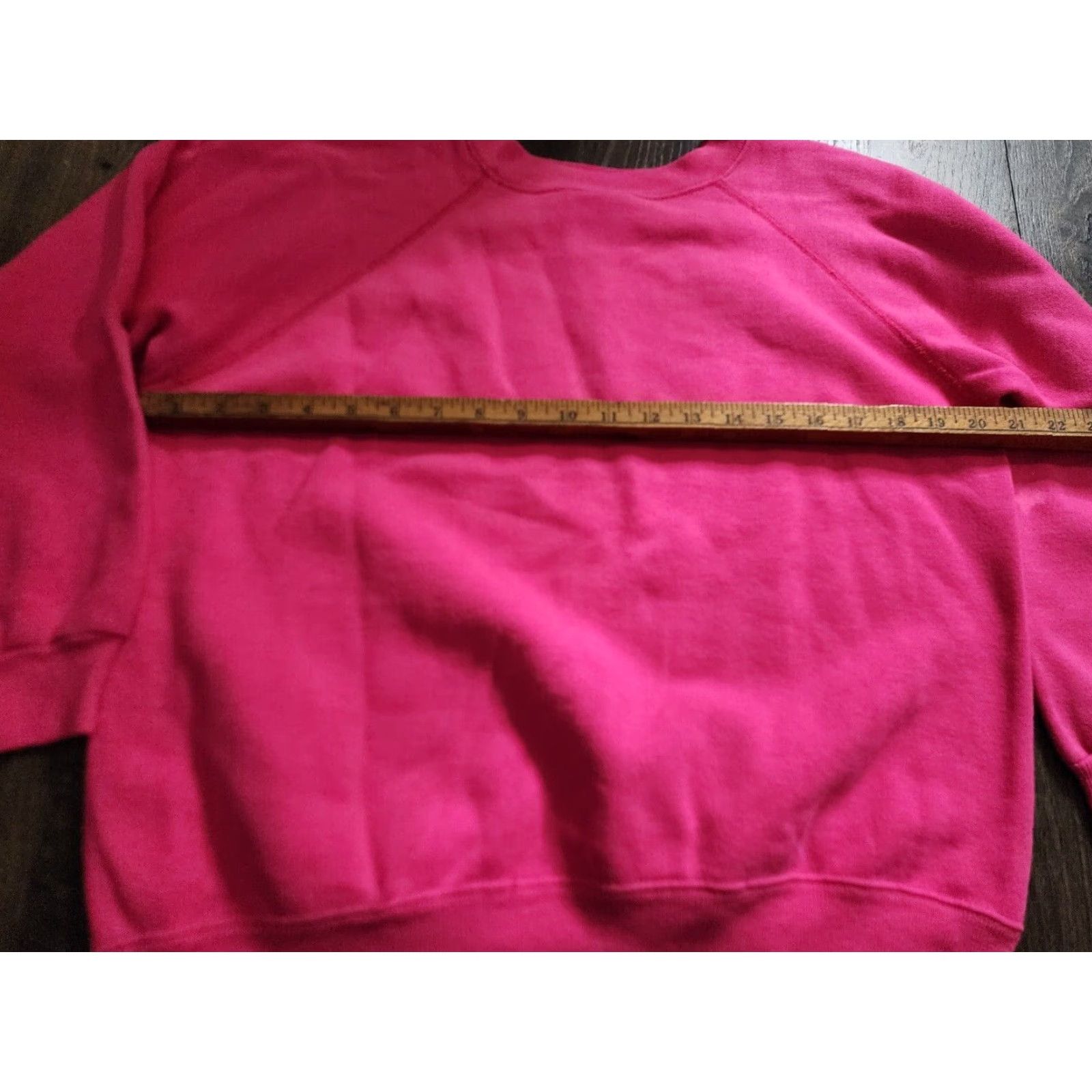 Hanes VINTAGE Hanes Her Way Womens Crewneck Sweatshirt Pink L Long Sleeve Size L / US 10 / IT 46 - 3 Thumbnail