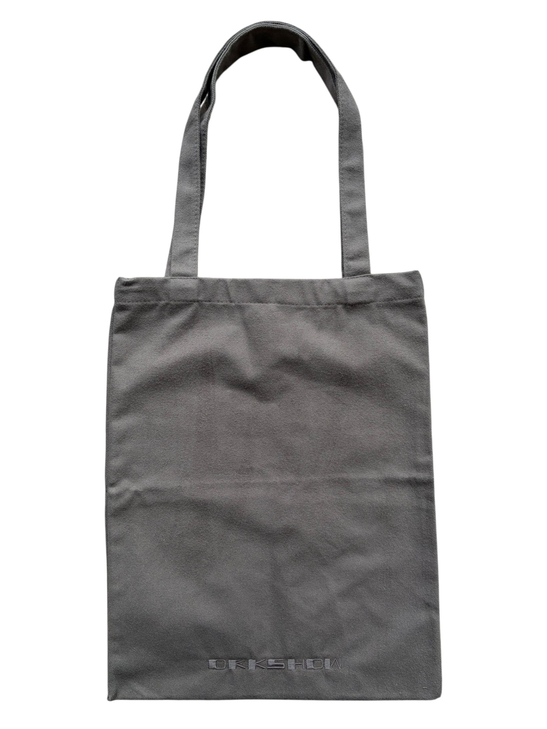 Rick Owens Rick Owens Drkshdw Brown & White Embroidered Small Tote Bag Size ONE SIZE - 1 Thumbnail