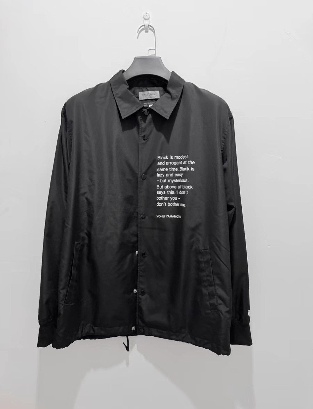 Yohji Yamamoto Yohji Yamamoto x New Era Collaboration Coach Jacket Size US L / EU 52-54 / 3 - 1 Thumbnail