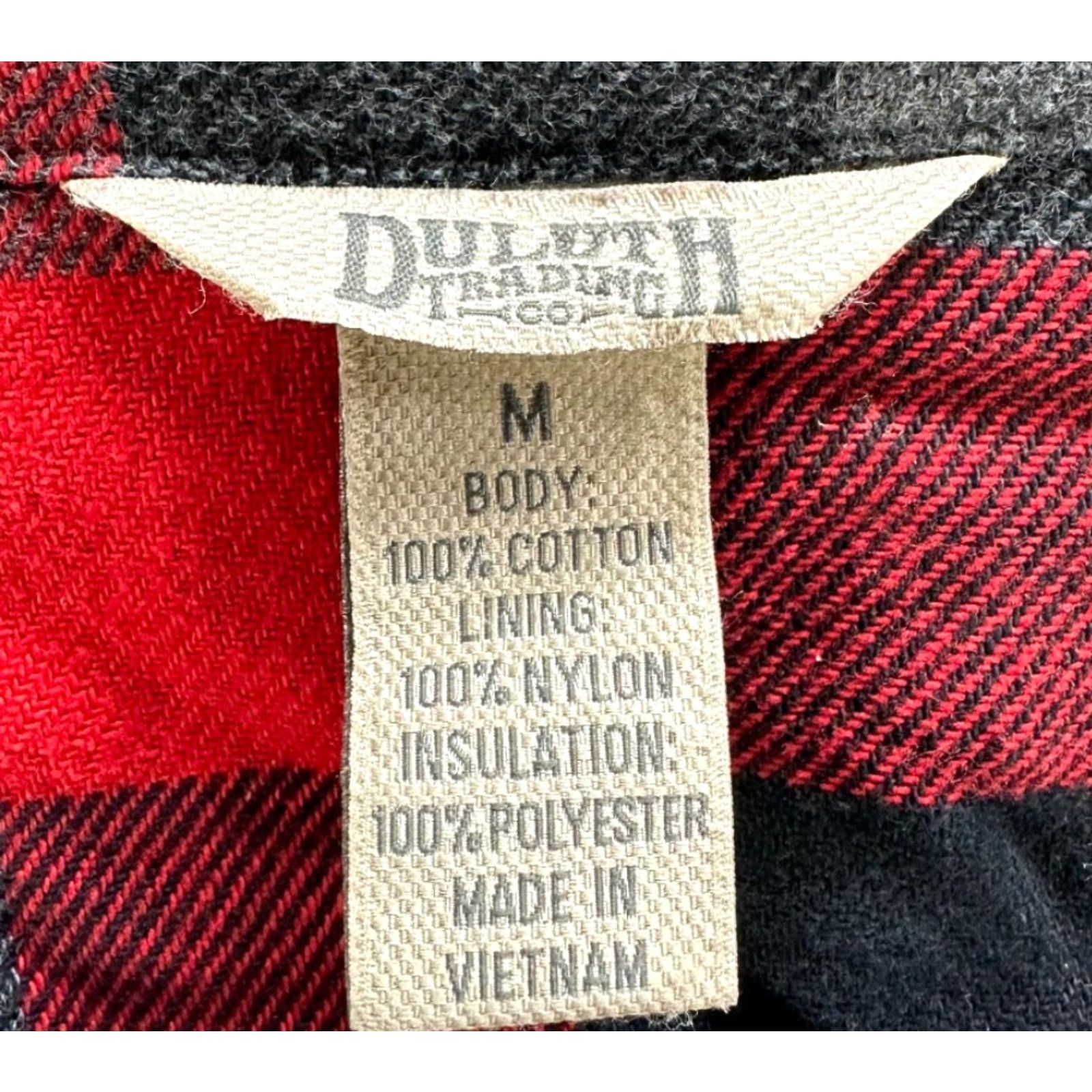 Vintage Mens Duluth Trading Red Plaid Thick Snap Button Shirt Long Sleeve Cotton Nylon M Size US M / EU 48-50 / 2 - 3 Thumbnail