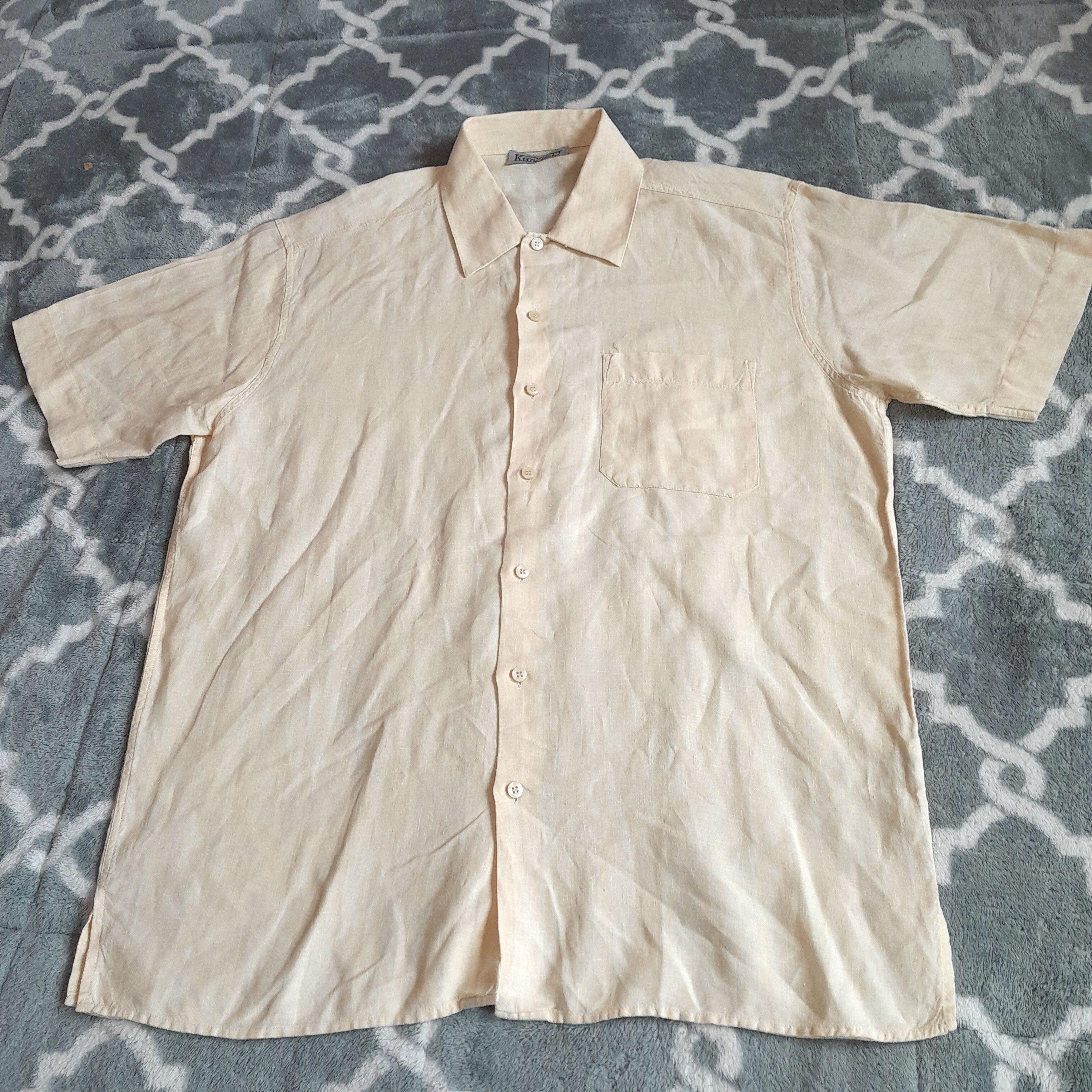 Other Kanzler Men’s Short Sleeve Shirt Size Extra Large Size US XL / EU 56 / 4 - 1 Thumbnail