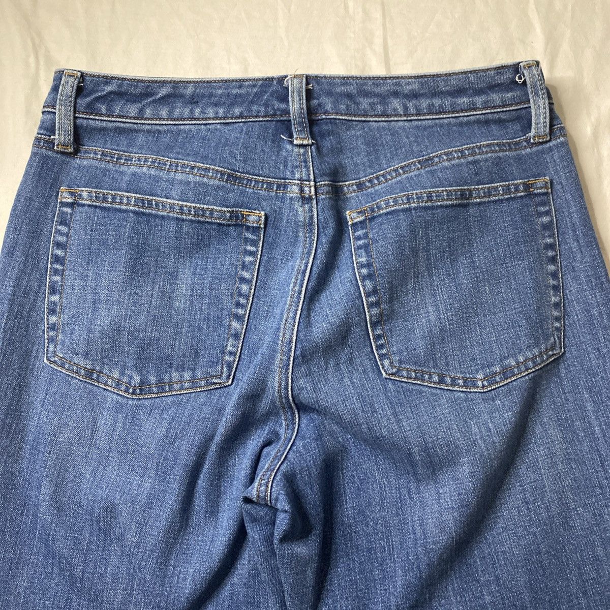 Talbots Talbots Flawless High-Waist Women's Jeans Frayed Sz 6 EUC Size 28" / US 6 / IT 42 - 8 Thumbnail