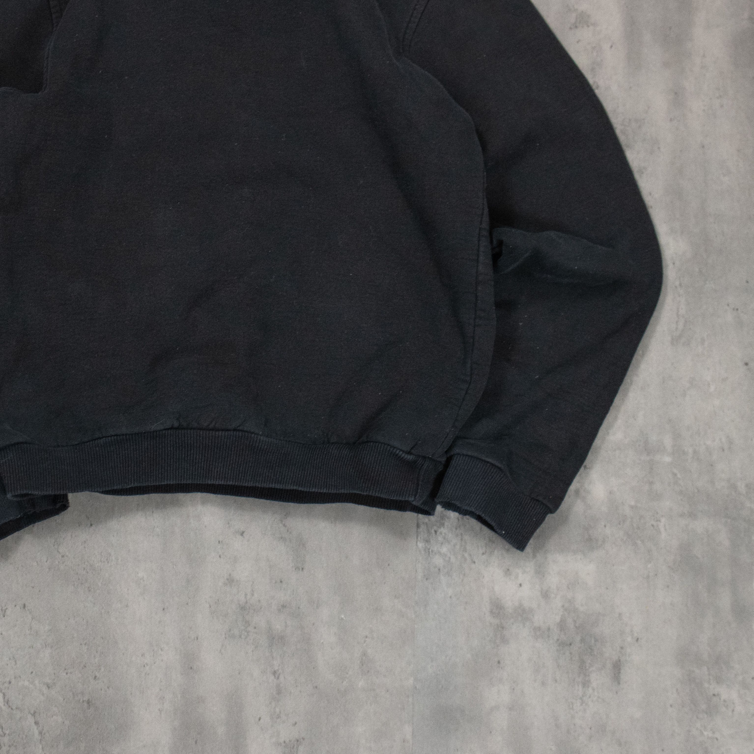 Japanese Brand Y2K 2000's 00's Floss Sports Paneled Black Hoodie Size US S / EU 44-46 / 1 - 7 Thumbnail