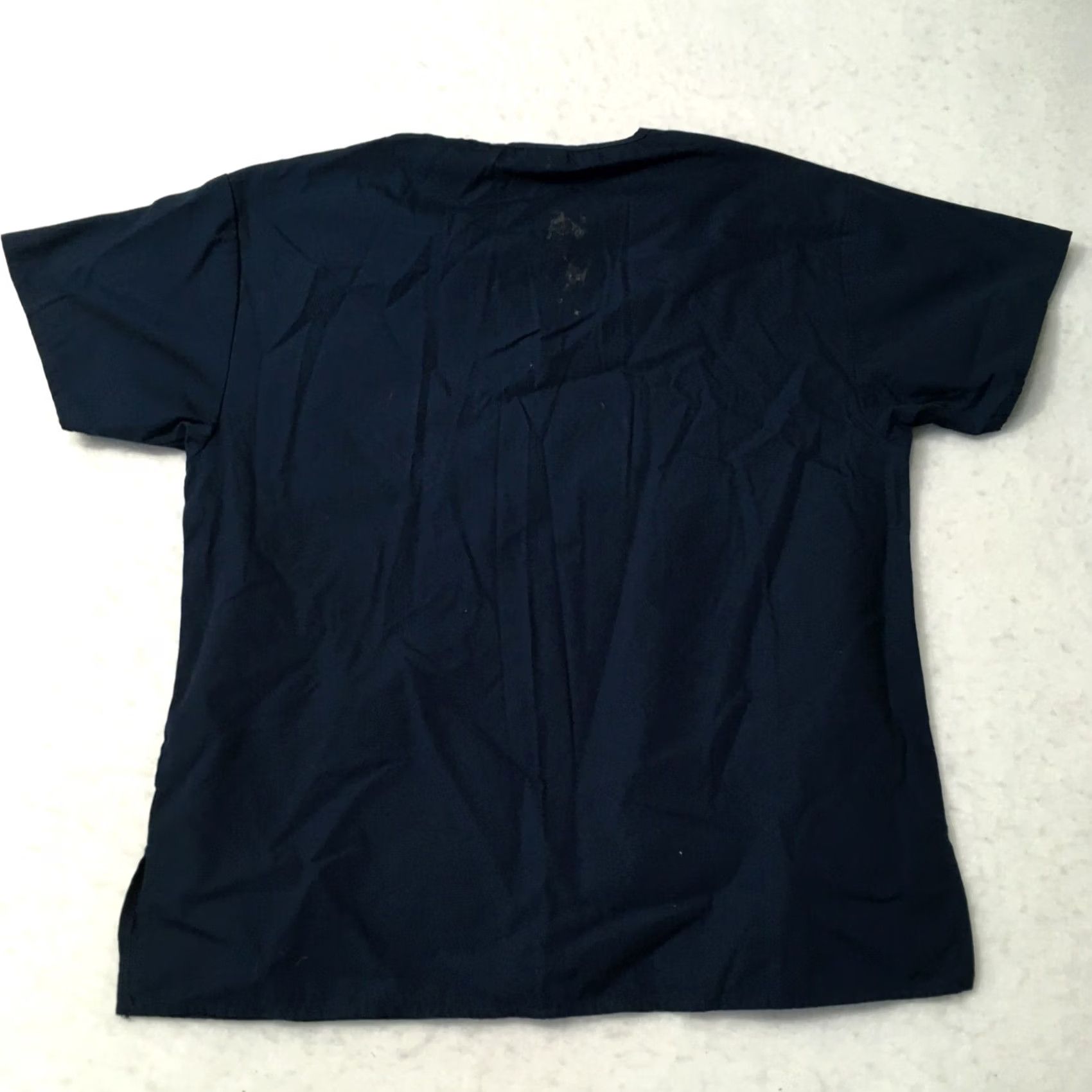 Dickies Dickies Scrub Top XS Navy Blue with Slant Pockets Womens V-Neck Navy Blue Scrub Top XS Dickies Size US XS / EU 42 / 0 - 7 Thumbnail