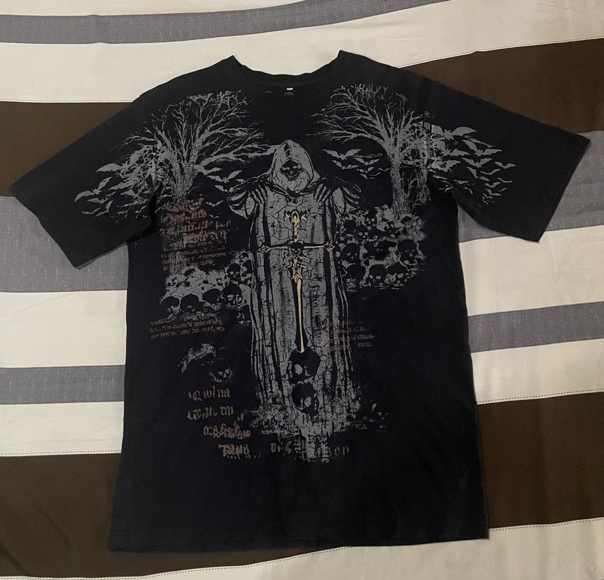 Affliction Combo vtg y2k affiliction aop tee Size US L / EU 52-54 / 3 - 7 Thumbnail
