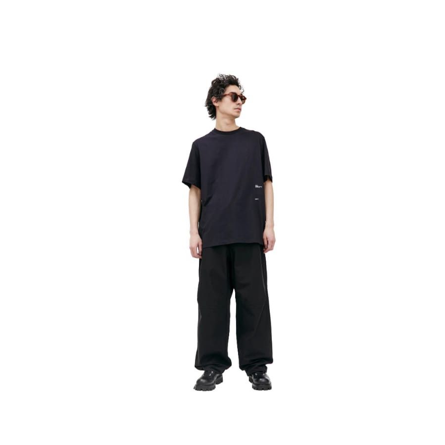 OAMC o1y0225 Logo Crewneck T-Shirt in Black Size US XXL / EU 58 / 5 - 6 Thumbnail