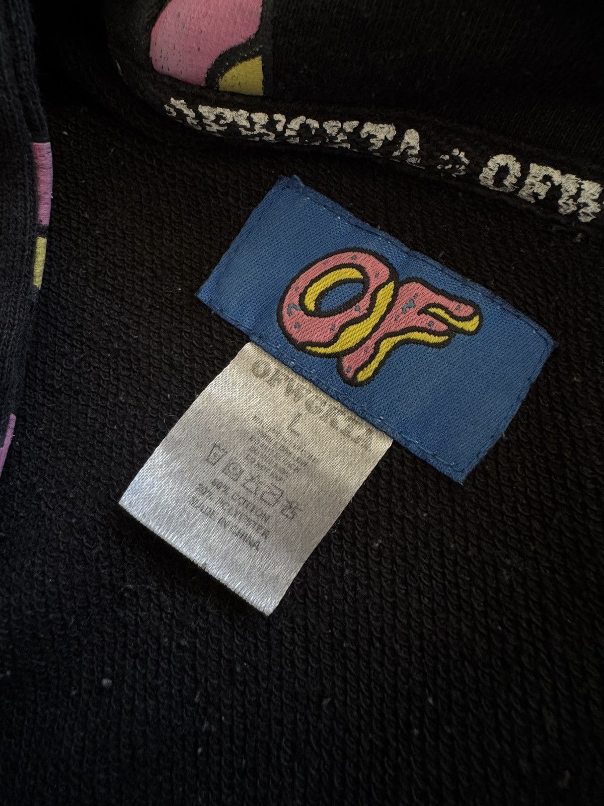 Odd Future Odd Future Donut All Over Print Hoodie Black Size US L / EU 52-54 / 3 - 7 Thumbnail