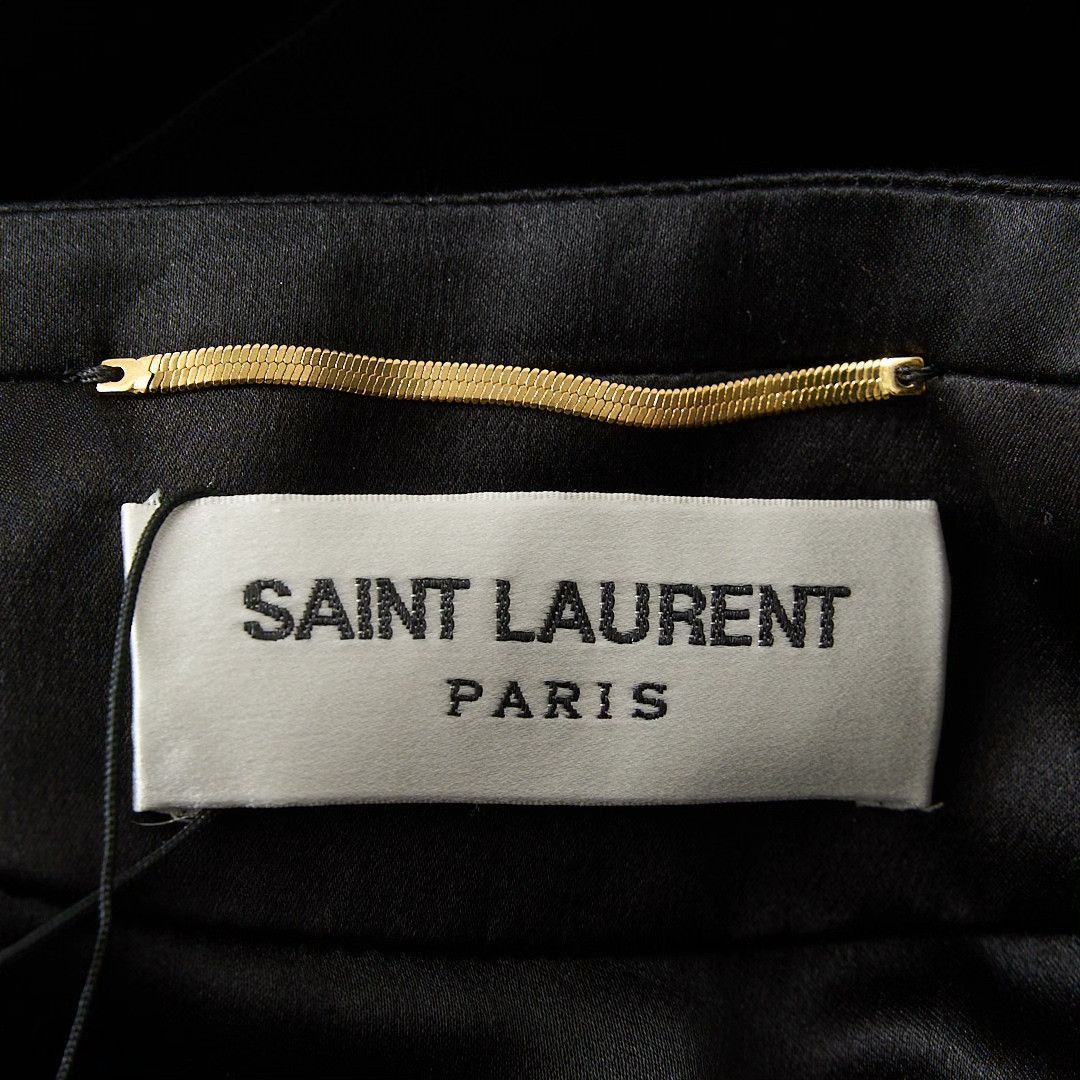 Saint Laurent Paris Saint Laurent Women's Bell Sleeve Backless Velvet Dress. Size S / US 4 / IT 40 - 4 Thumbnail