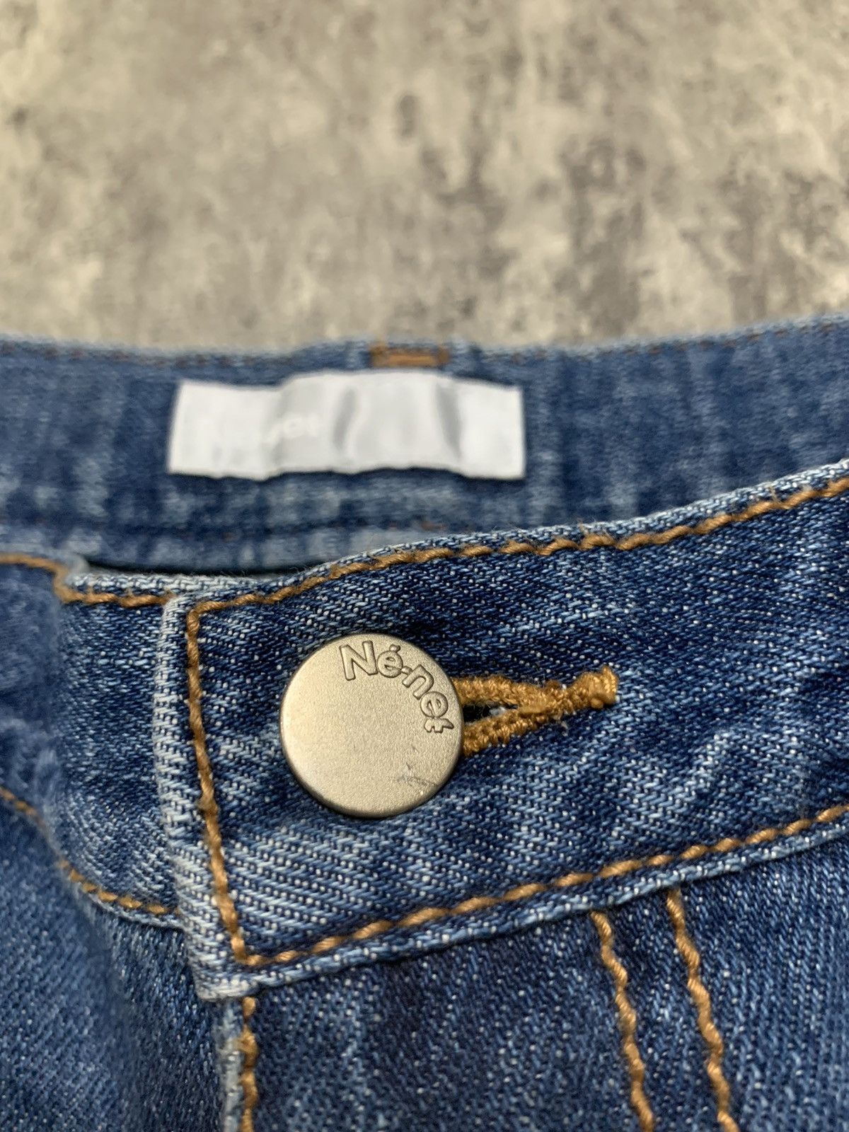 Issey Miyake Issey Miyake Ne Net Patch Work Jeans Short Kapital Style Size US 33 - 14 Thumbnail