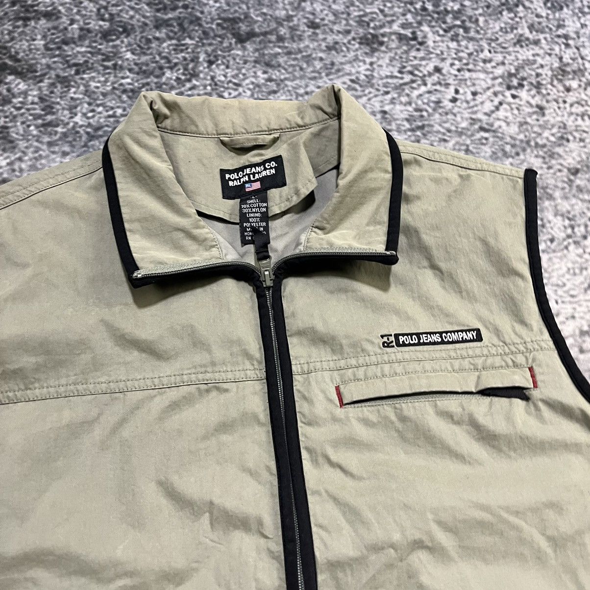Polo Ralph Lauren Vintage Polo Jeans Ralph Lauren Utility Gorp Vest Large Size US L / EU 52-54 / 3 - 3 Thumbnail