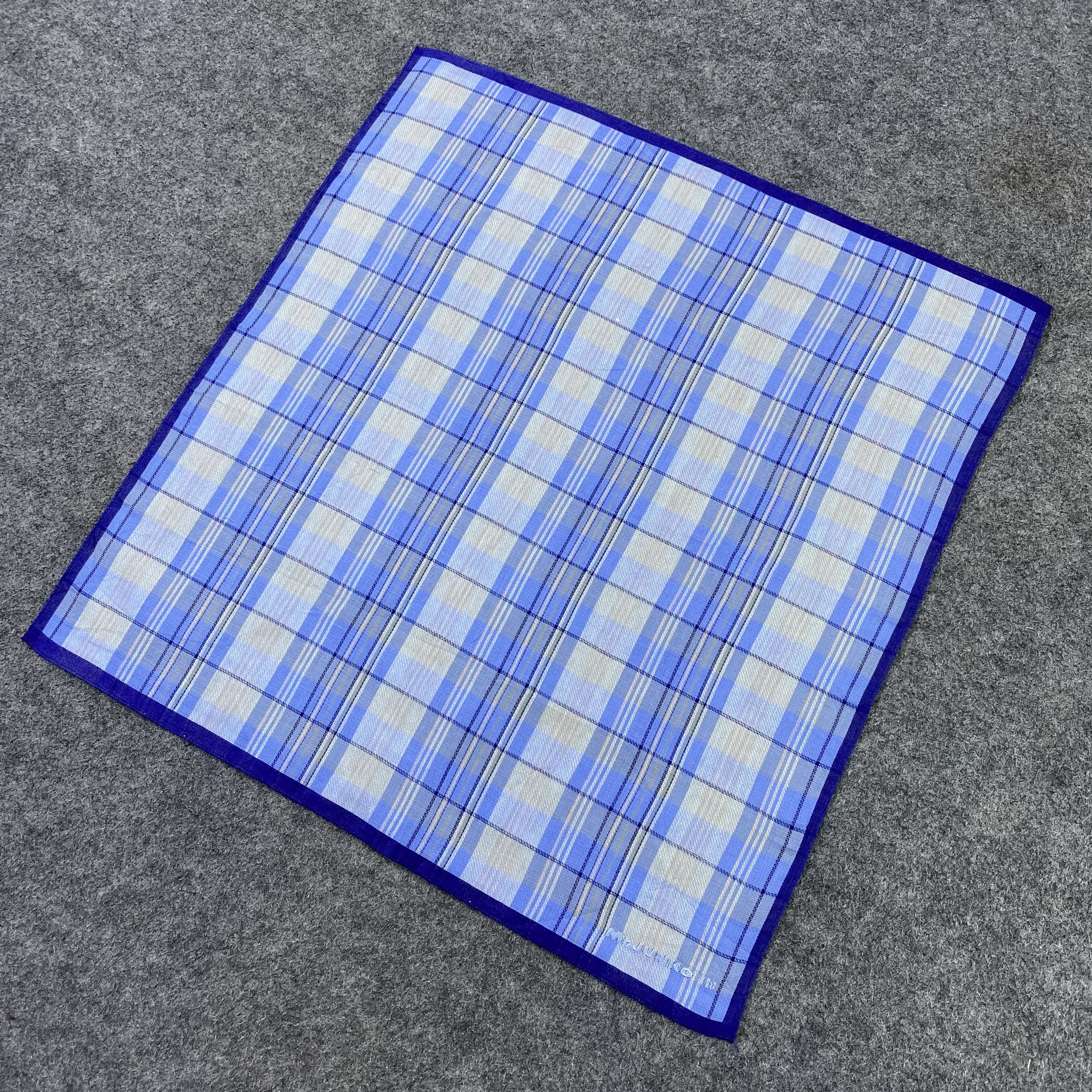 Japanese Brand Mr.Junko Handkerchief Neckerchief Bandana-B1614 Size ONE SIZE - 4 Thumbnail