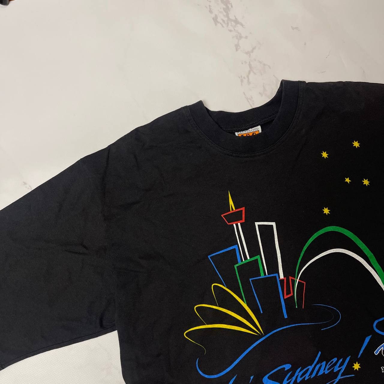 Vintage Vintage Sydney 2000 Olympic Games Australia Sz L Bonds Y2K Size US L / EU 52-54 / 3 - 6 Thumbnail