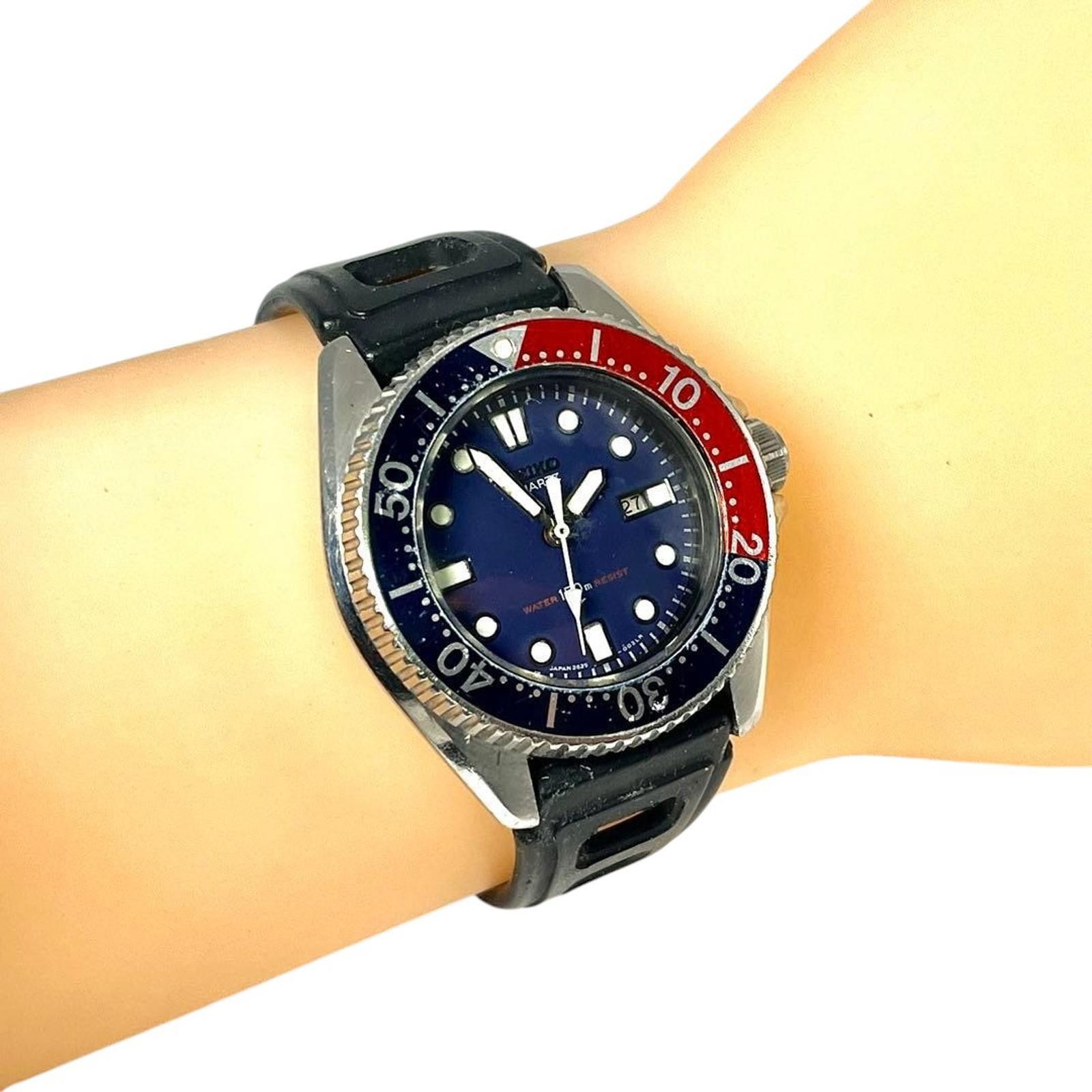 Seiko Seiko - Quartz Diver Style Men's Watch Size ONE SIZE - 2 Thumbnail