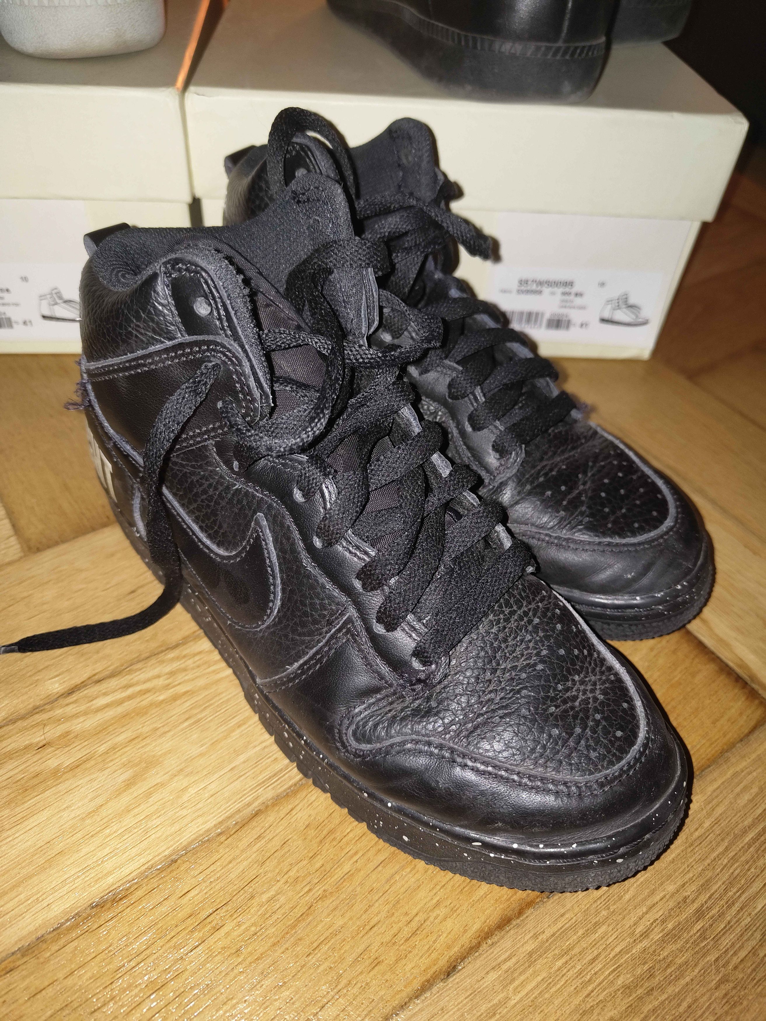 Nike × Undercover Undercover x Nike High Black Size US 5.5 / EU 38 - 1 Thumbnail
