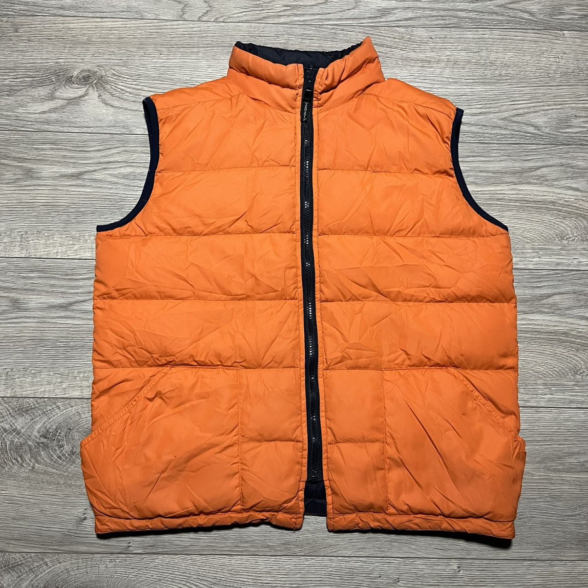 Emporio Armani Armani Vest Goose Down Nylon Reversible Vest Jacket Orange Size US S / EU 44-46 / 1 - 6 Thumbnail