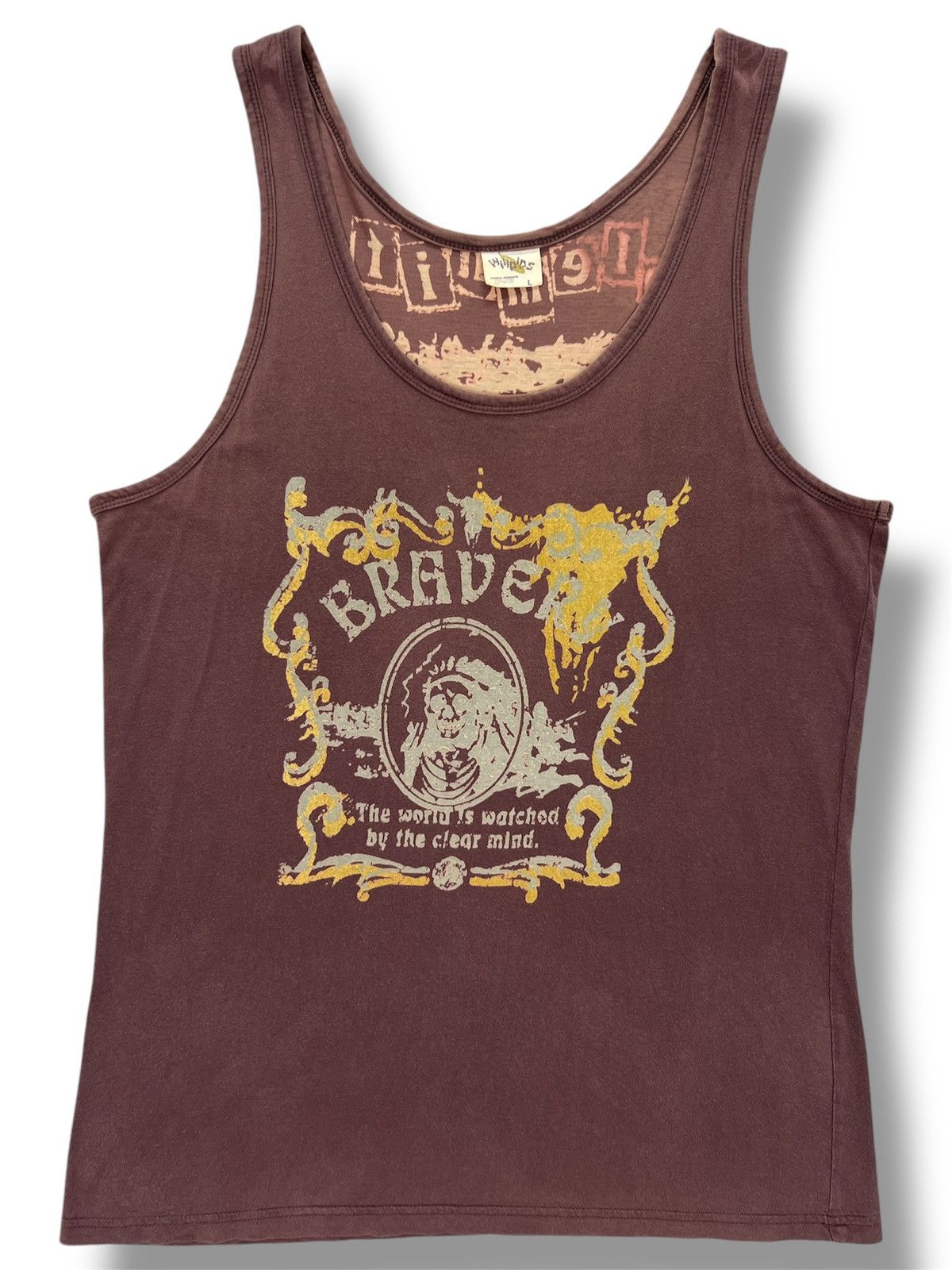 Japanese Brand Willpips Distressed Tank Top Size US S / EU 44-46 / 1 - 1 Thumbnail