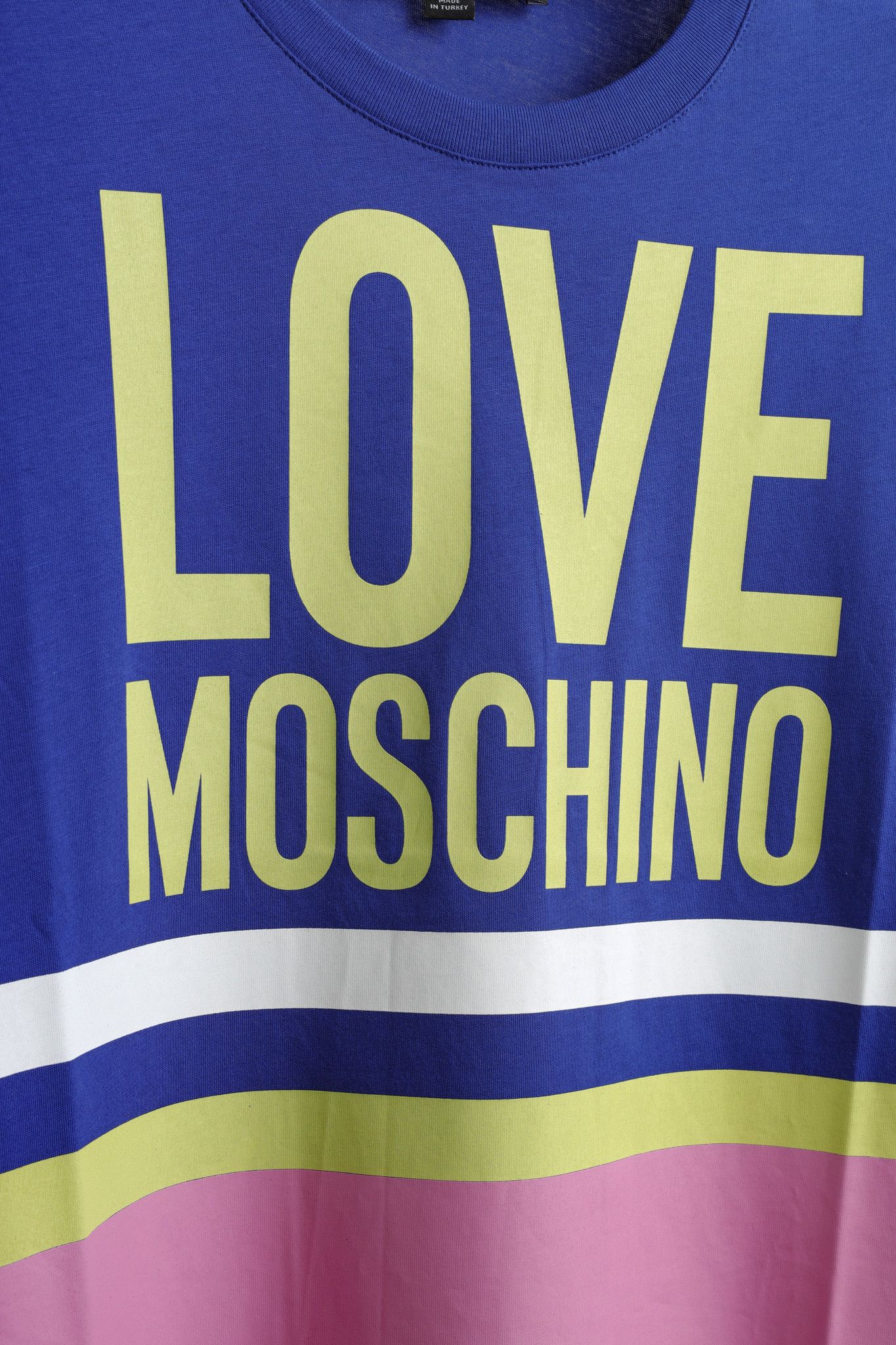 Love Moschino Love Moschino Blue Superhero Tee Size S / US 4 / IT 40 - 6 Thumbnail