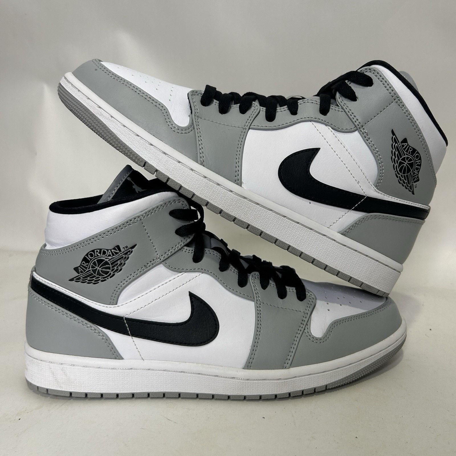 Jordan Brand Nike Air Jordan 1 Mid Retro “Light Smoke Grey” Size US 11 / EU 44 - 1 Thumbnail