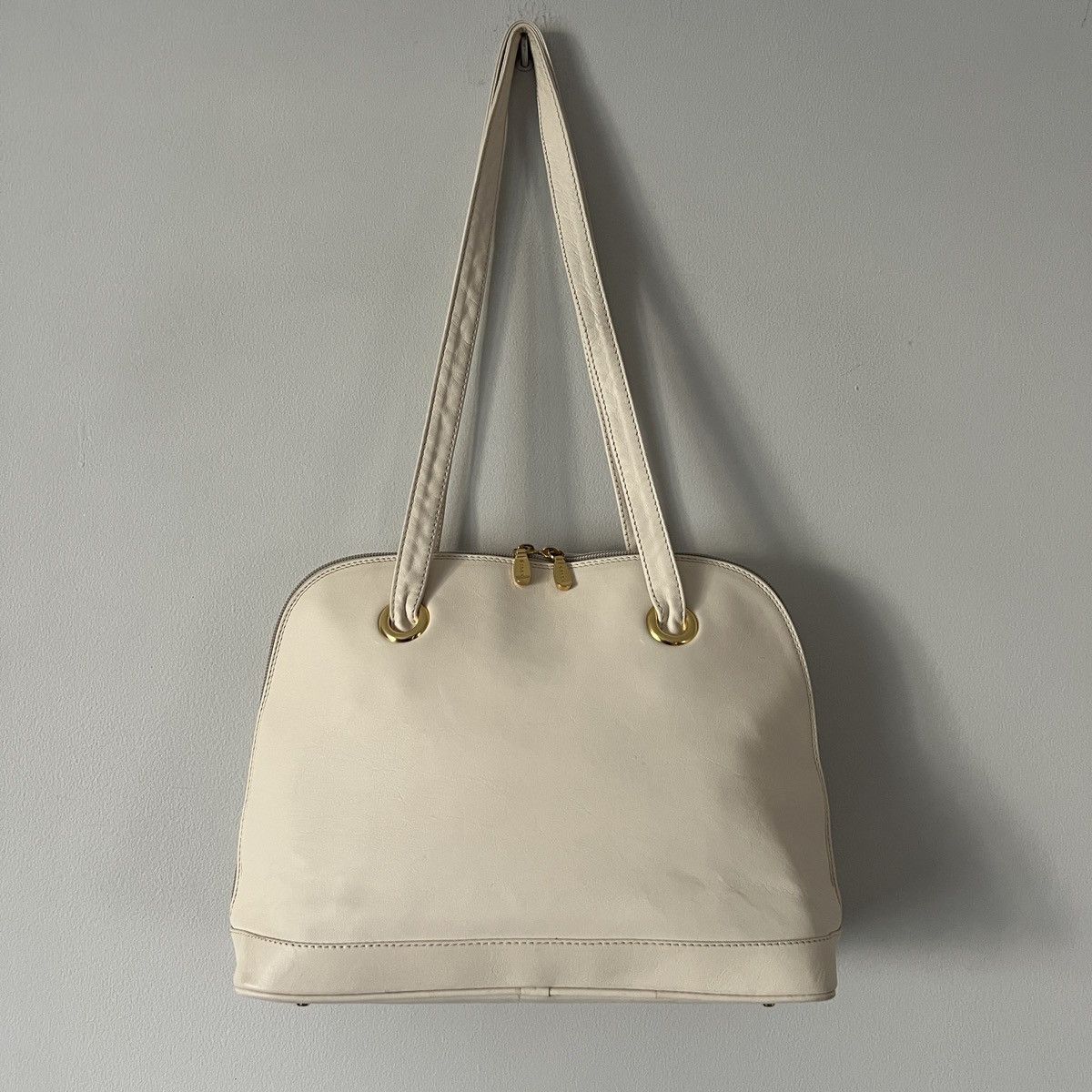Bally Bally Shoulder White Leather Bag Size ONE SIZE - 1 Thumbnail