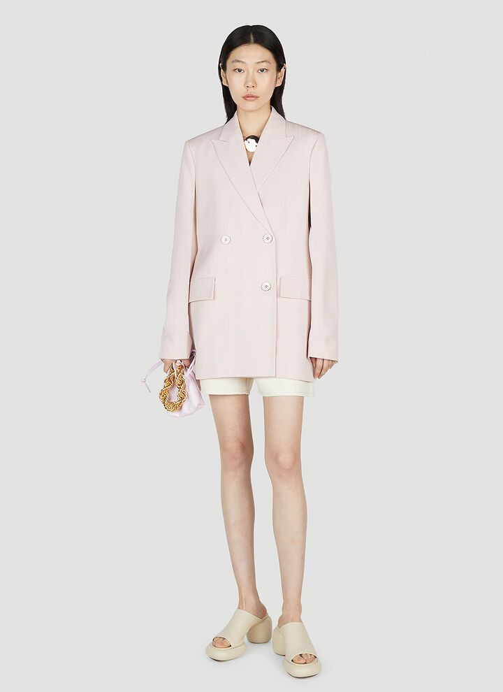 Jil Sander o1y0925 Blazer in Pink Size XS / US 0-2 / IT 36-38 - 5 Thumbnail