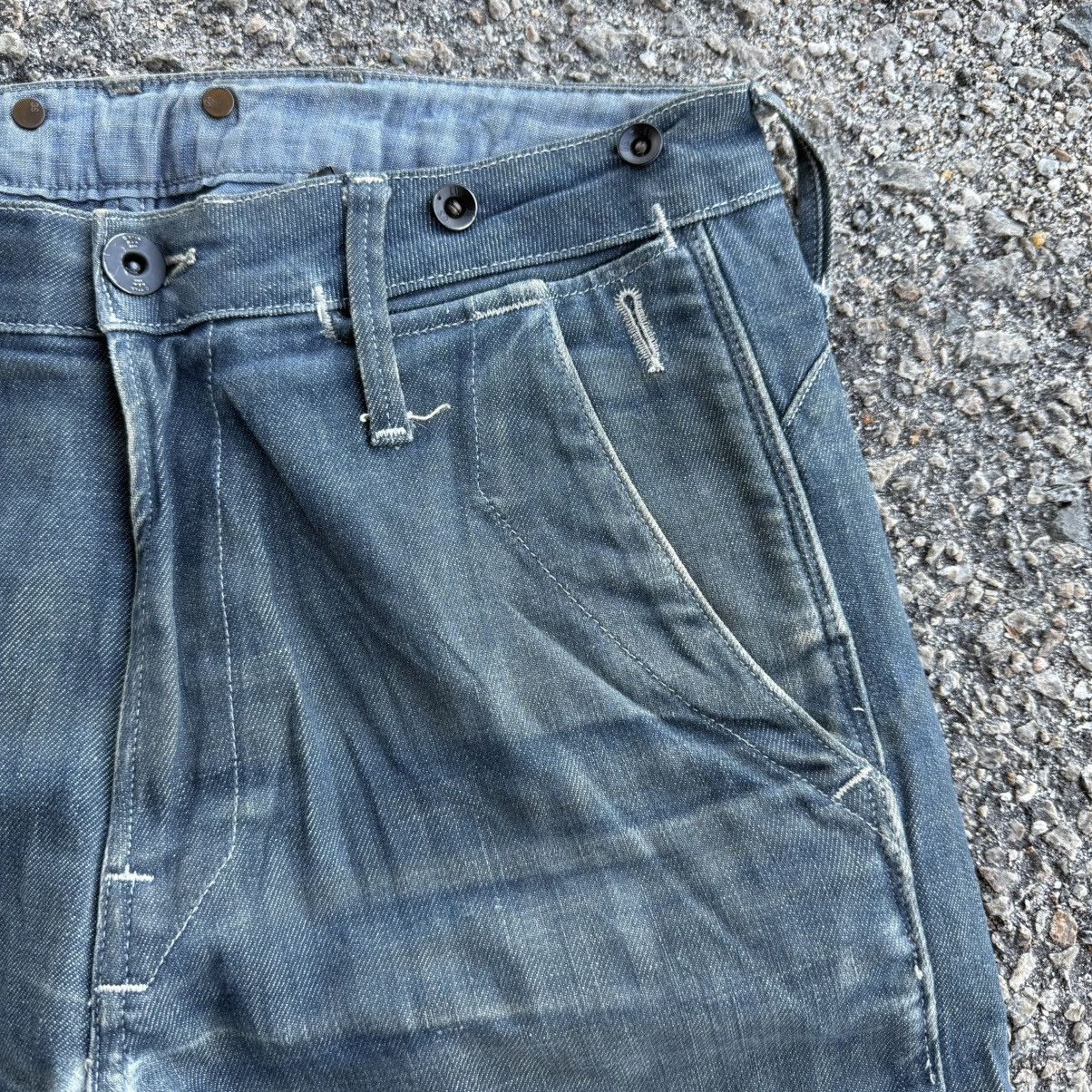 G-Star × Japanese Brand × Jean VINTAGE G STAR RAW FADED JEAN DENIM PANTS Size US 32 / EU 48 - 7 Thumbnail