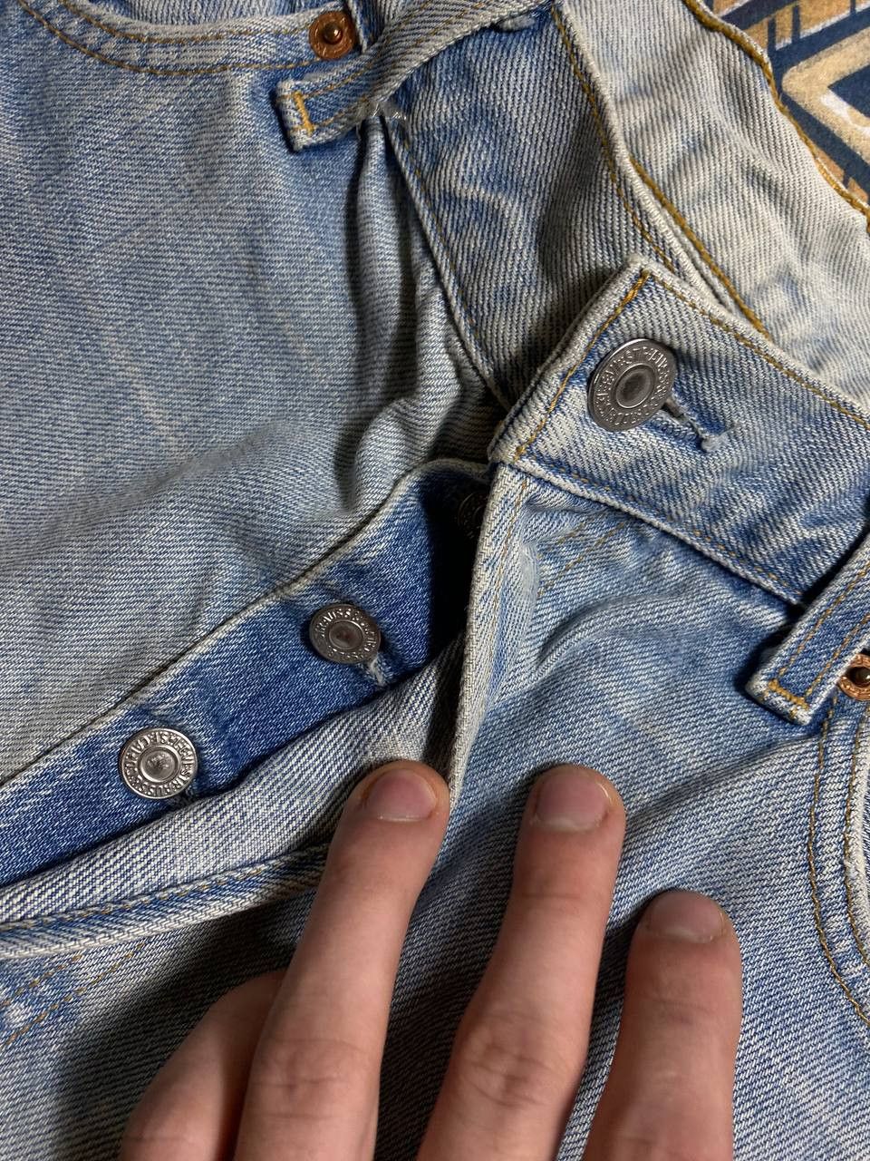 Levi's Vintage Levis Shorts big logo 90s Size US 34 / EU 50 - 11 Thumbnail