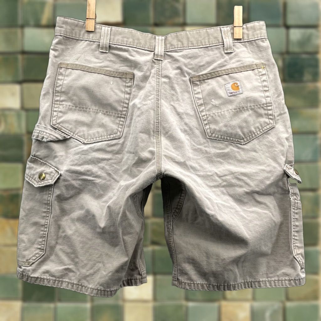 Carhartt VINTAGE Carhartt Ripstop Cargo Shorts Mens 36 Relaxed Workwear Hike Surplus 90s Size US 36 / EU 52 - 1 Thumbnail