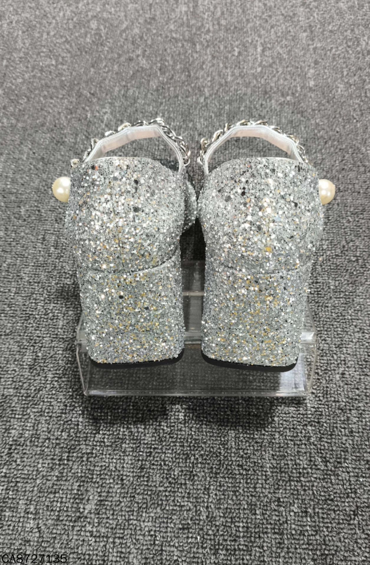 Miu Miu MIU MIU glitter Mary Janes women's new Size US 5.5 / IT 35.5 - 5 Thumbnail