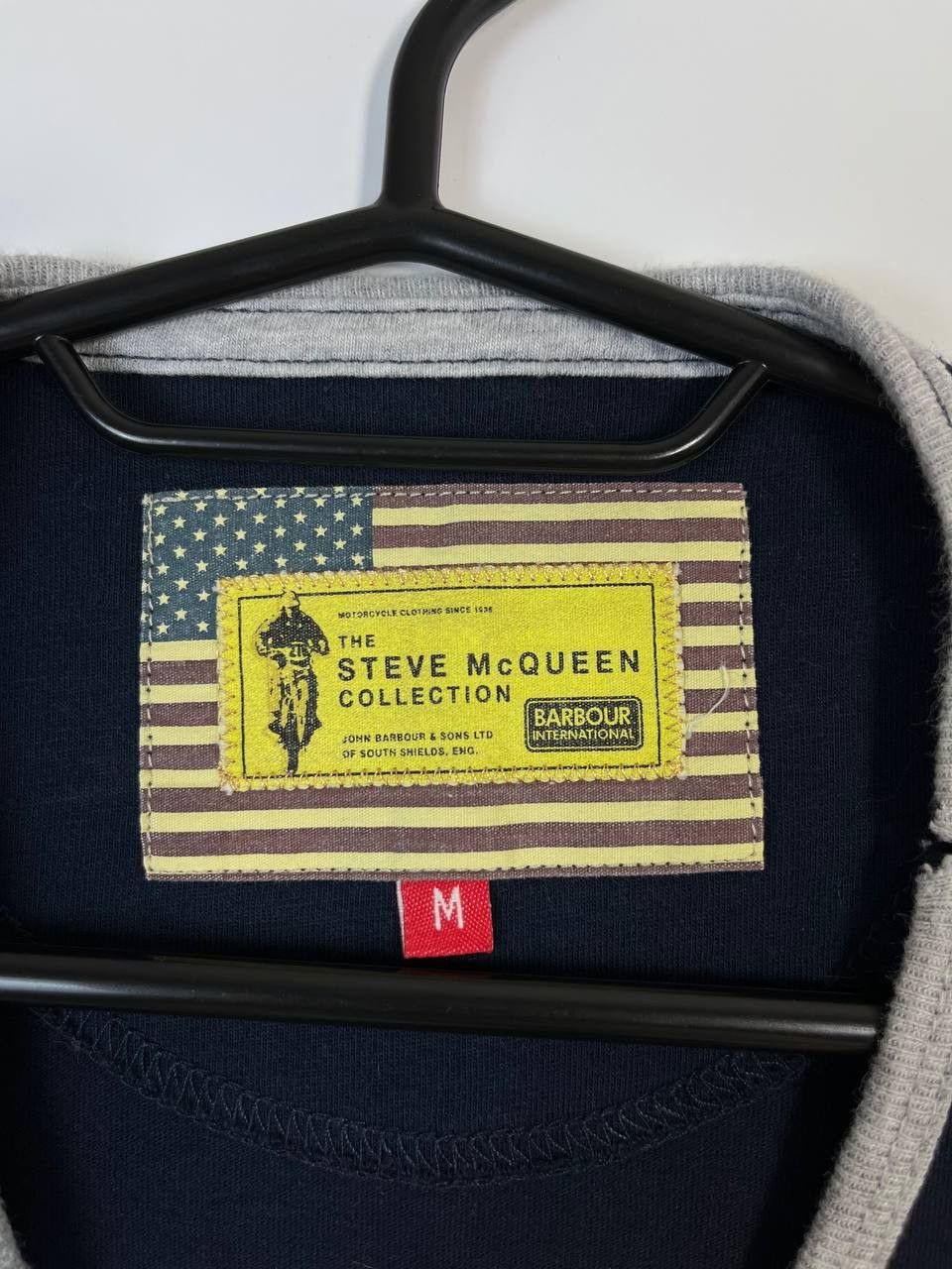 Barbour BARBOUR INTERNATIONAL STEVE MCQUEEN T-SHIRT MOTORCYCLE Sz M Size US M / EU 48-50 / 2 - 3 Thumbnail