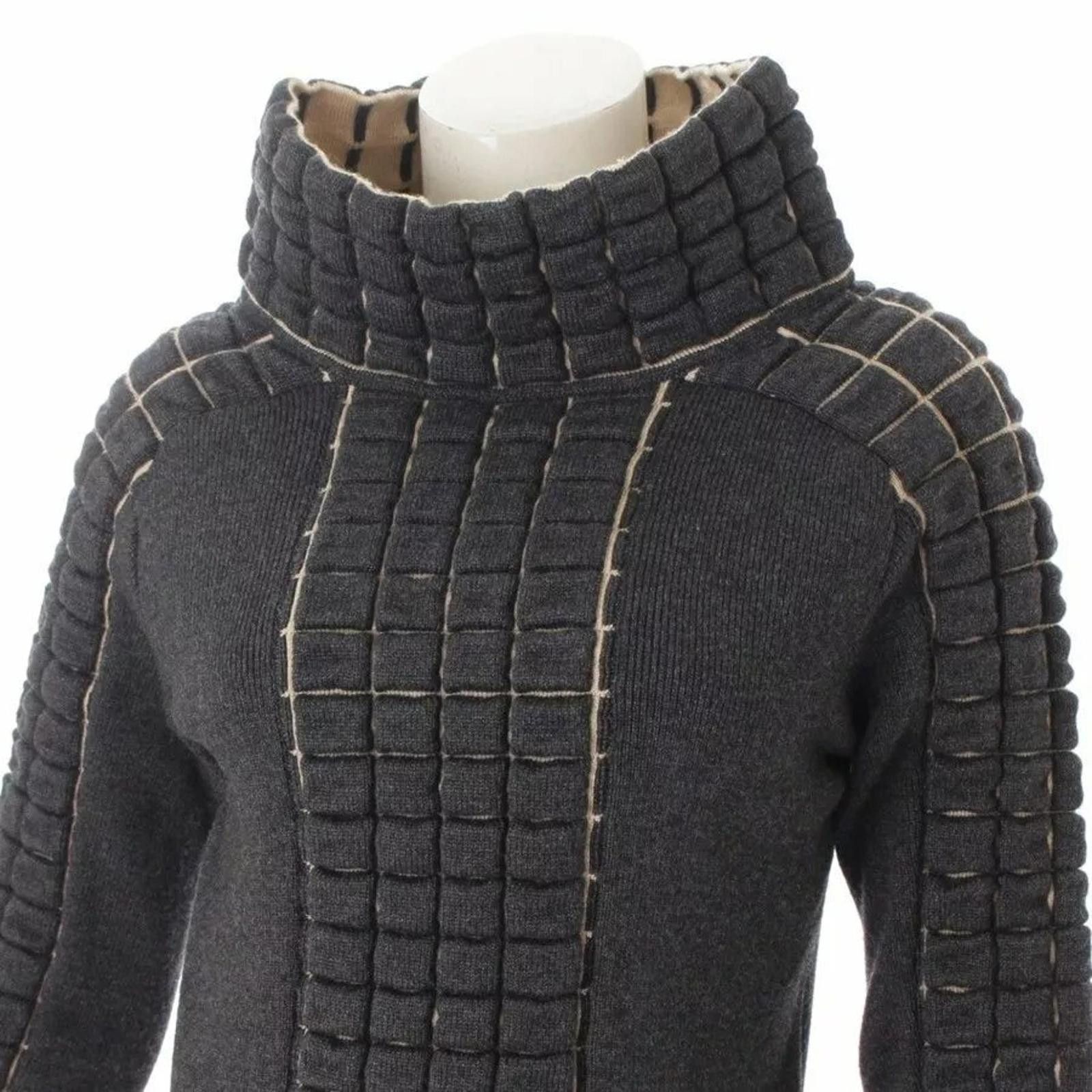 Chanel Chanel Womens Wool Sweater Knit Size FR40 M Medium LOGO CC Size M / US 6-8 / IT 42-44 - 3 Thumbnail