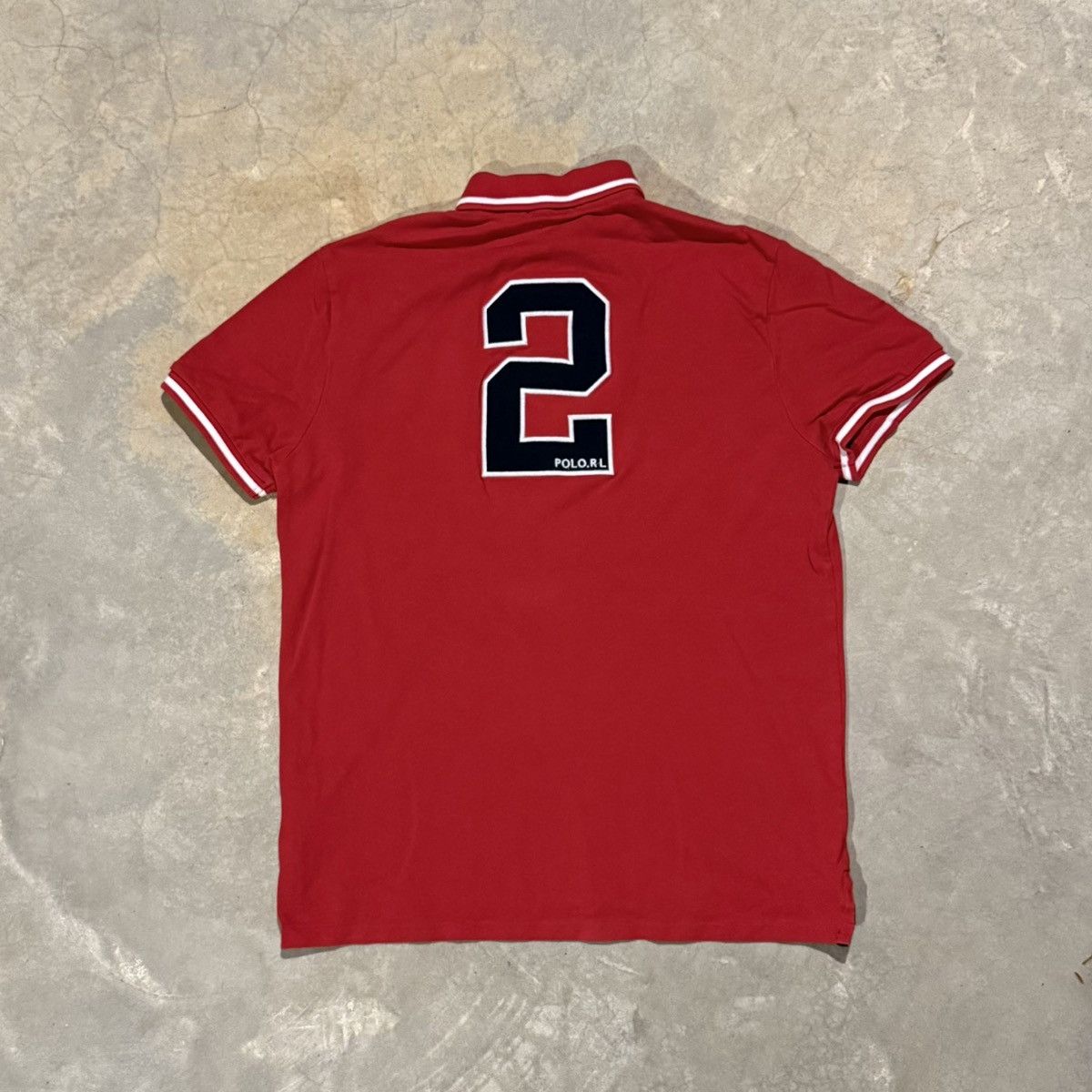 Polo Ralph Lauren Vtg Polo Ralph Lauren #2 Pony Rugby Shirt Chief Keef Y2K Size US L / EU 52-54 / 3 - 6 Thumbnail